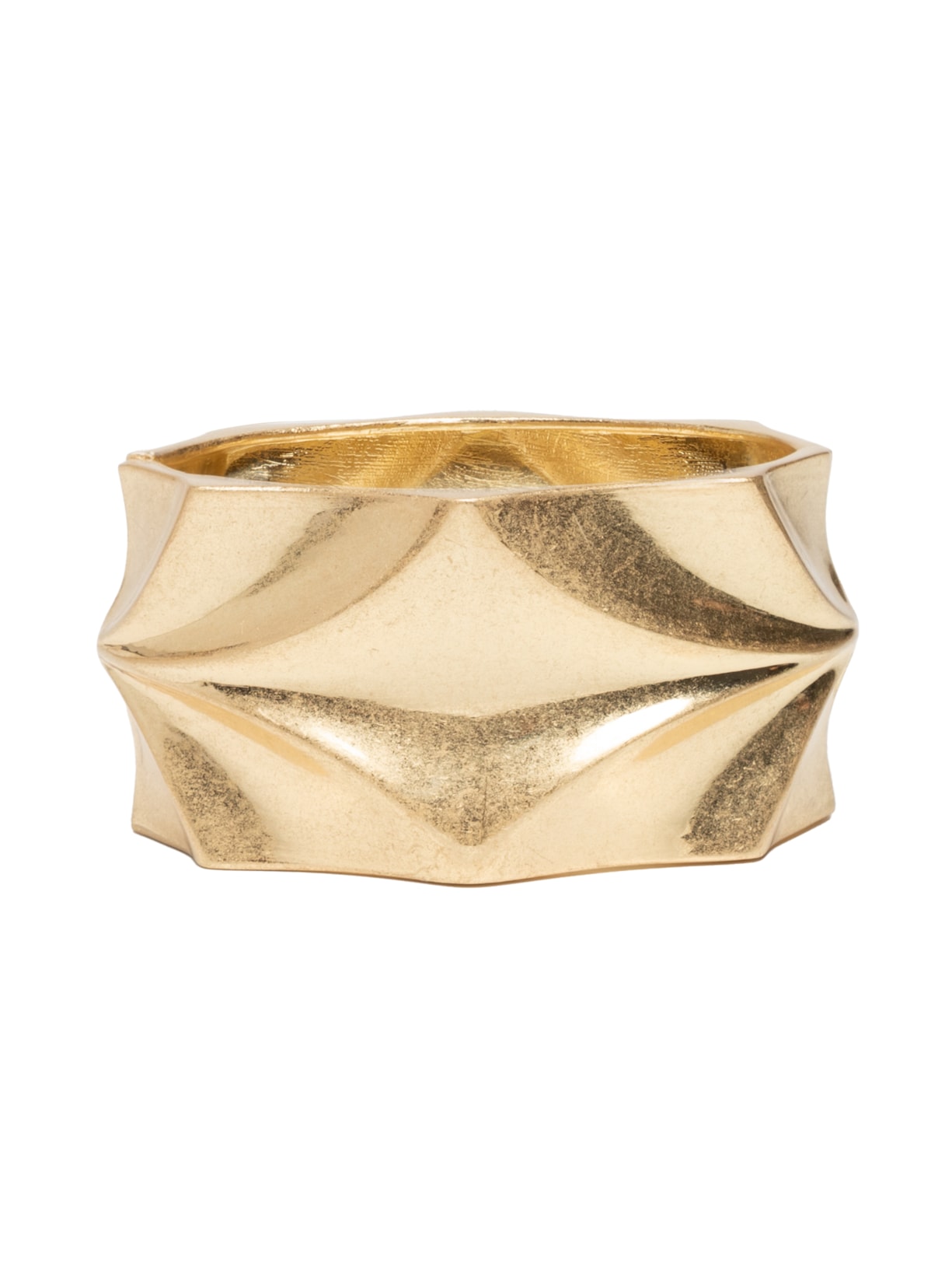 Bracelete Feminino Orgânico - Dourado