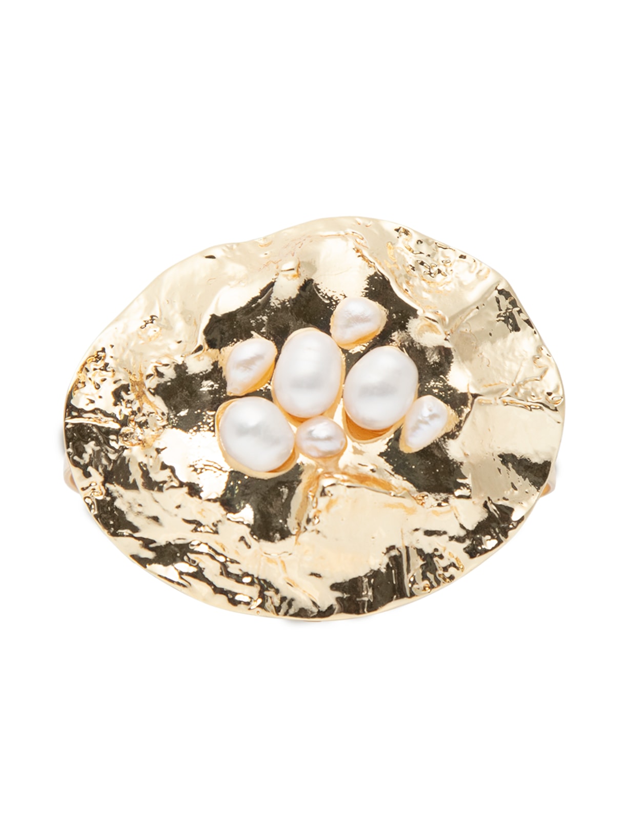 Bracelete Feminino Pérolas - Dourado