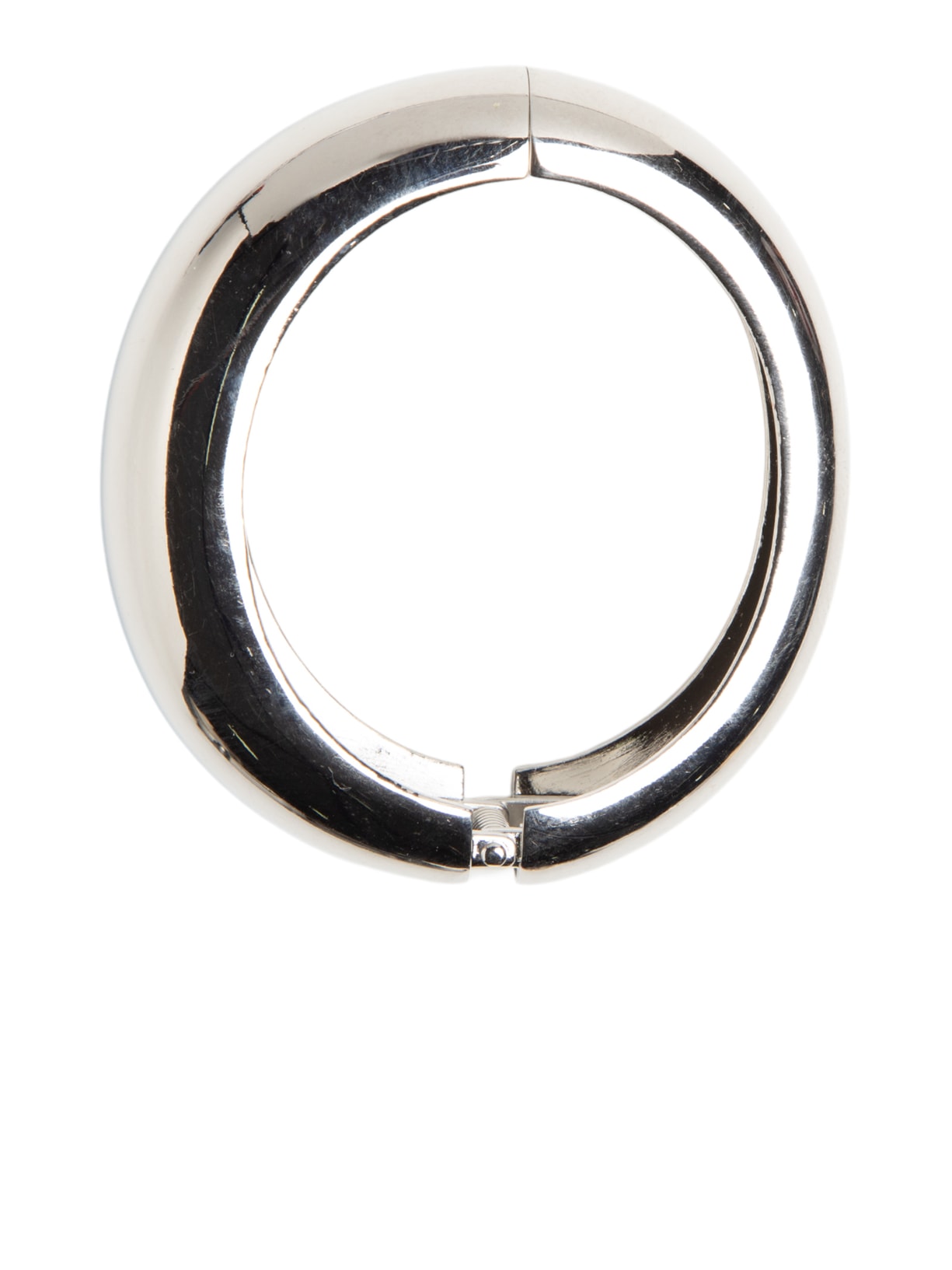 Bracelete Feminino Redondo Prateado Basiq