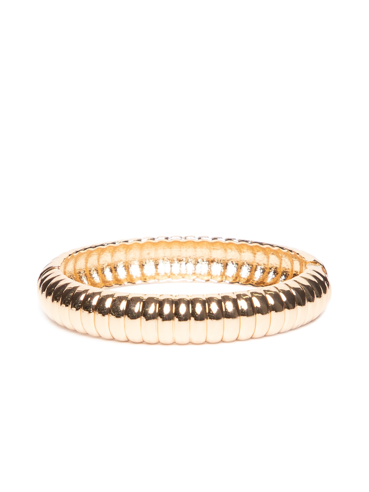Bracelete Feminino Texturizado - Dourado