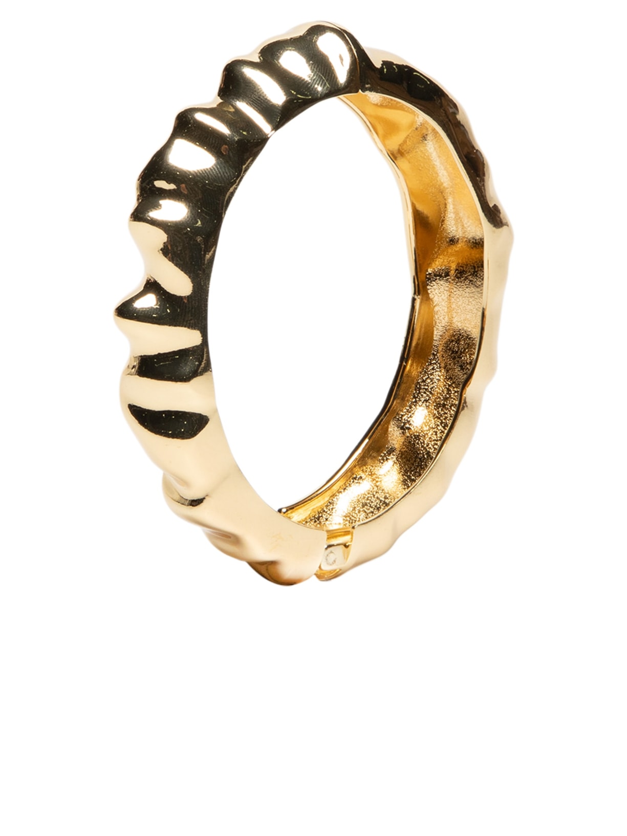 Bracelete Feminino Texturizado Dourado '2Essential