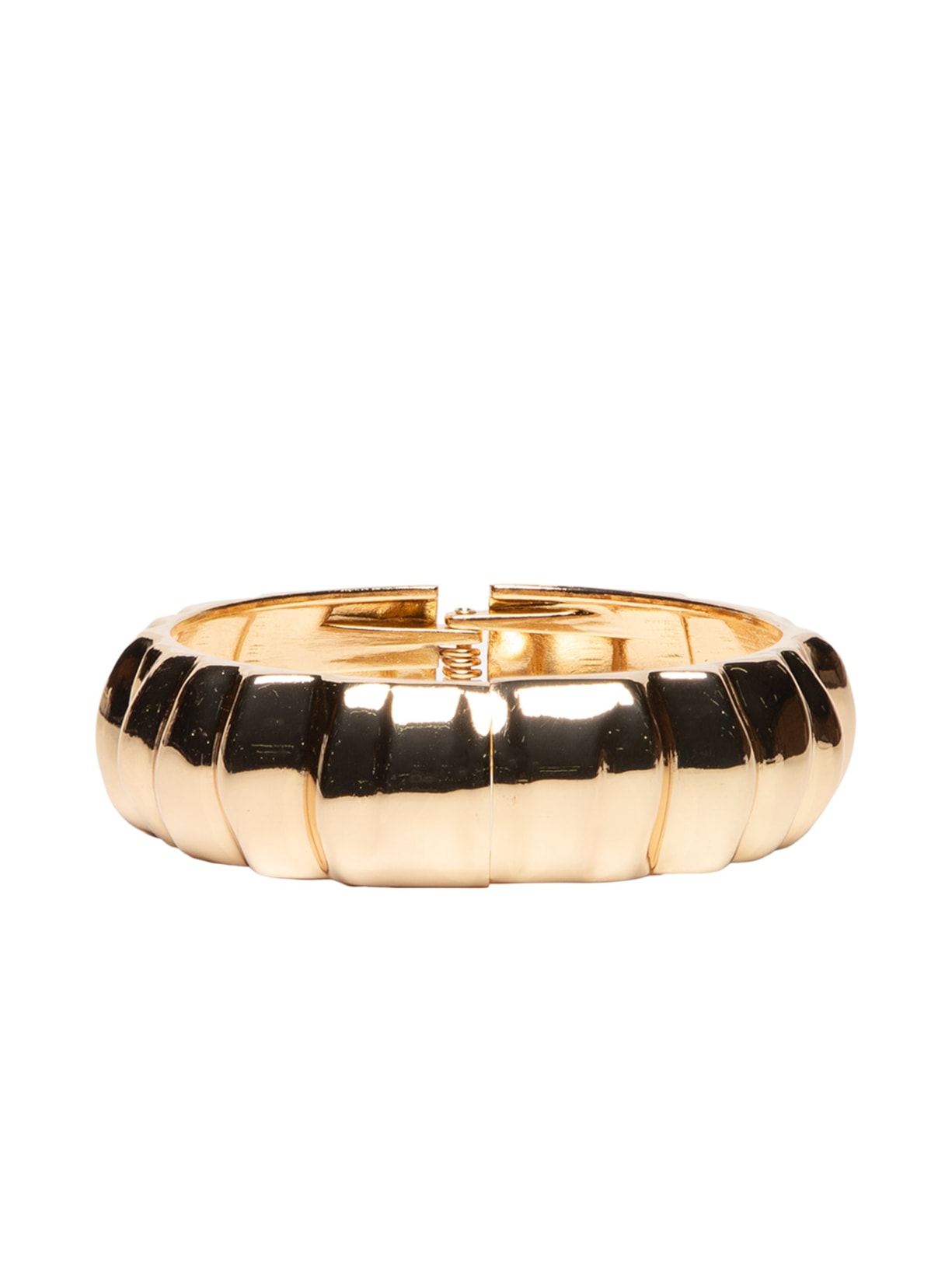Bracelete Feminino Texturizado - Dourado