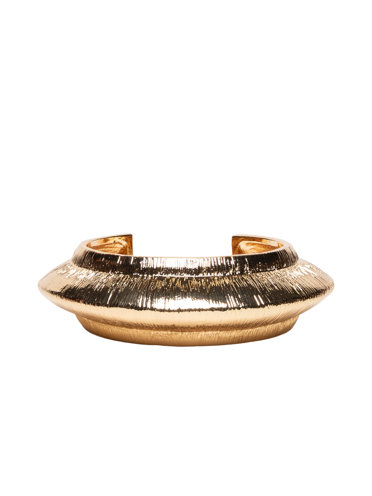 Bracelete Feminino Texturizado - Dourado