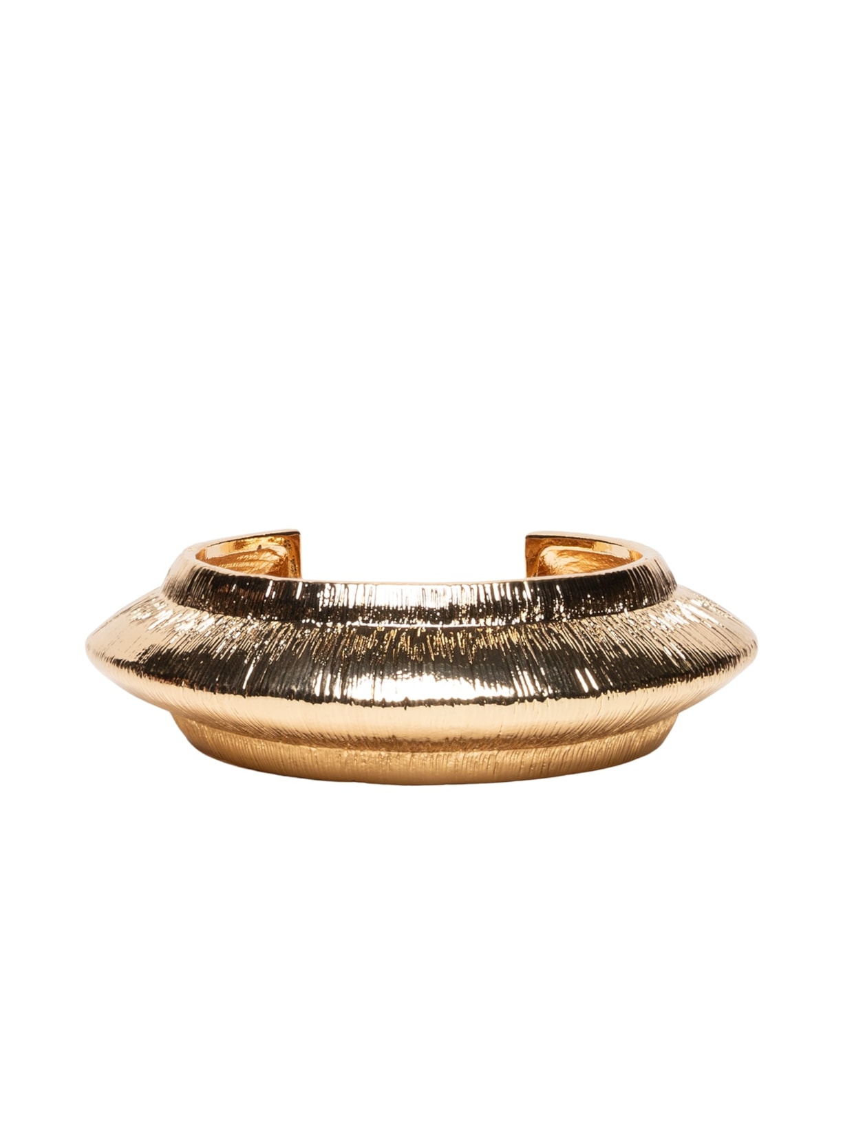 Bracelete Feminino Texturizado - Dourado