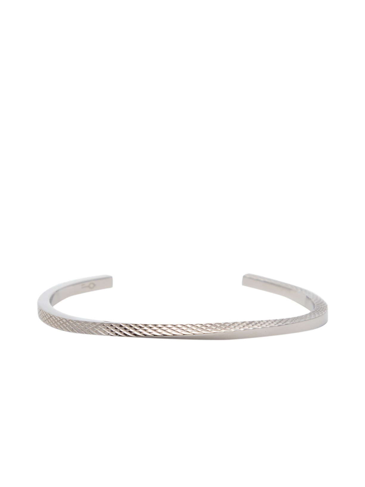 Bracelete Masculino Cuff Noire De Aço - Prata