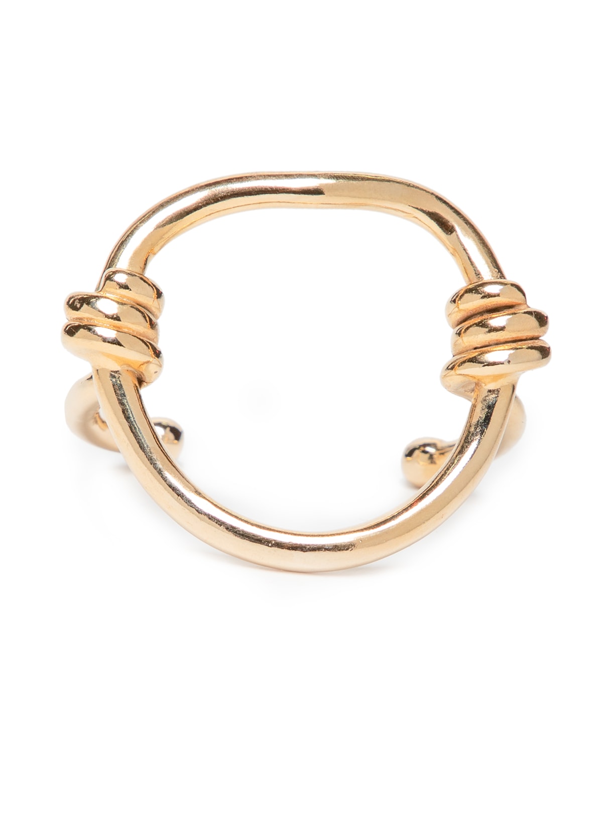 Bracelete Nó Duo Orgânico - Dourado