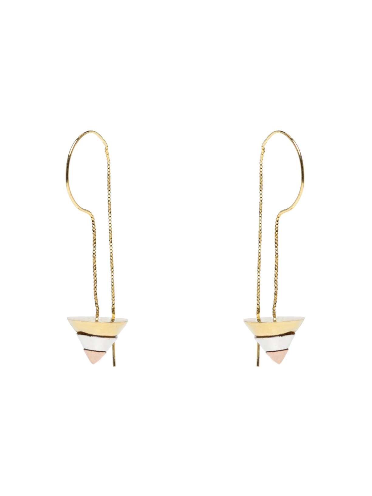 Brinco Feminino Aire Longo - Dourado