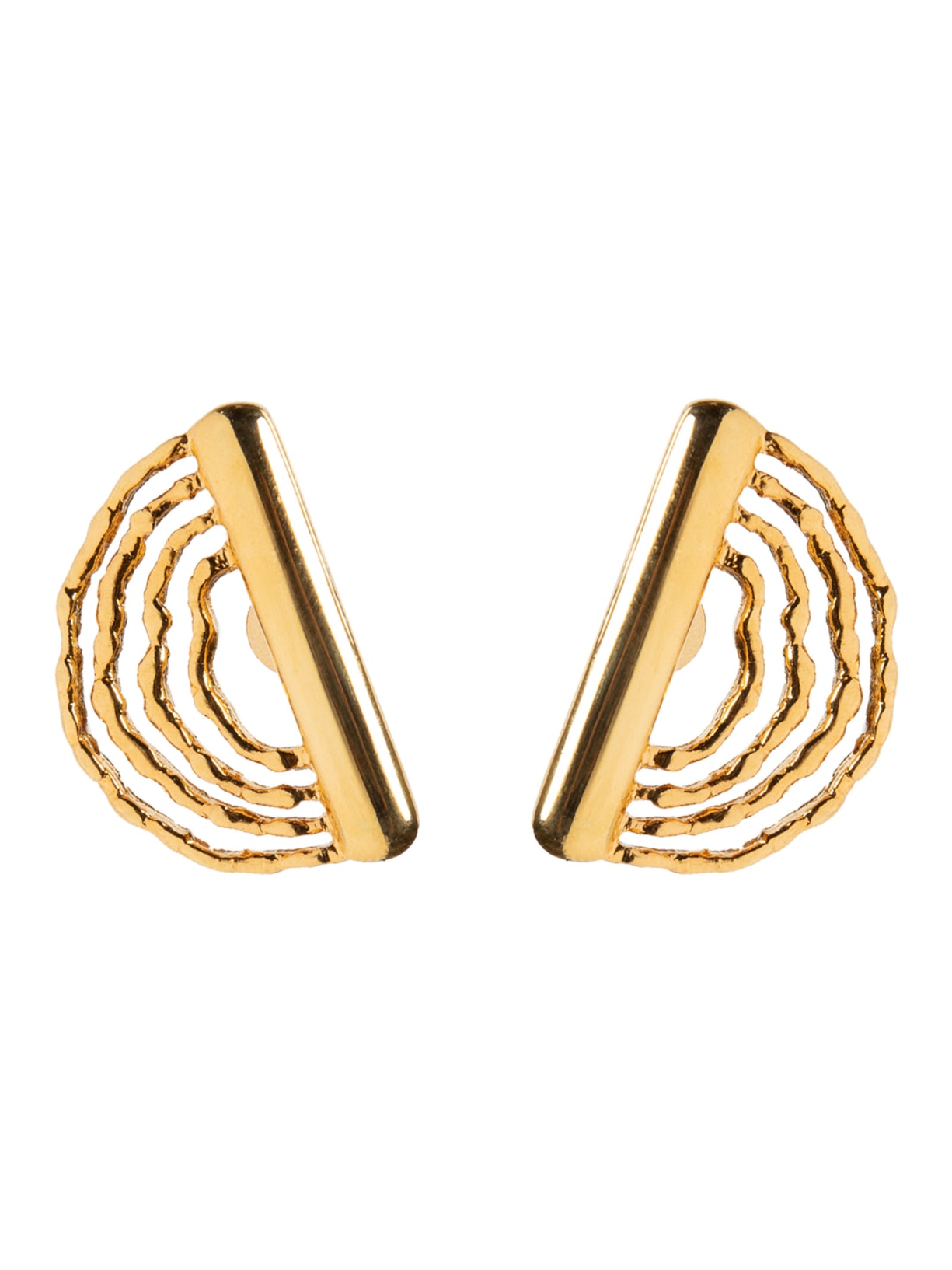 Brinco Feminino Arco Iris - Dourado