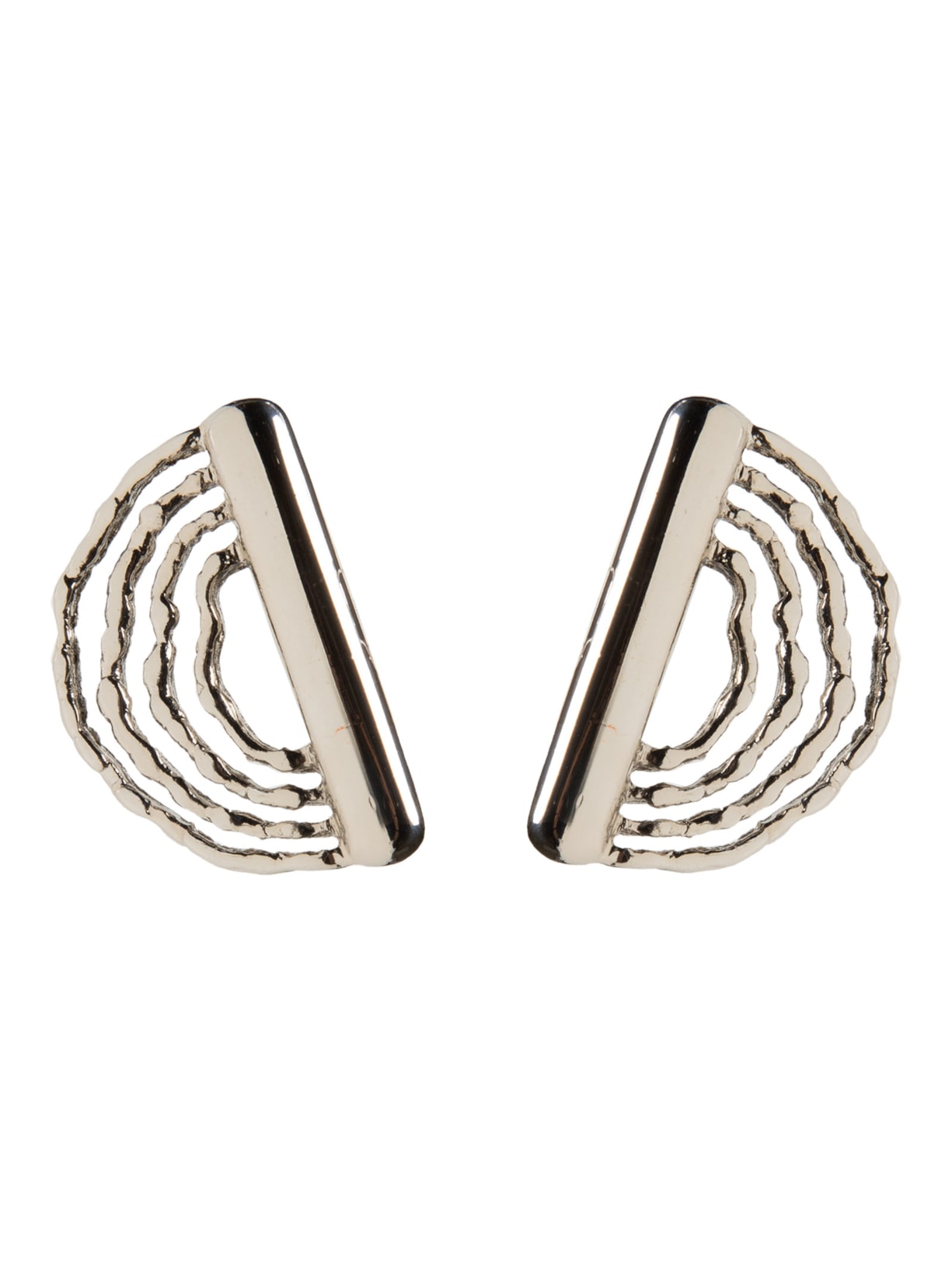 Brinco Feminino Arco Iris - Prateado