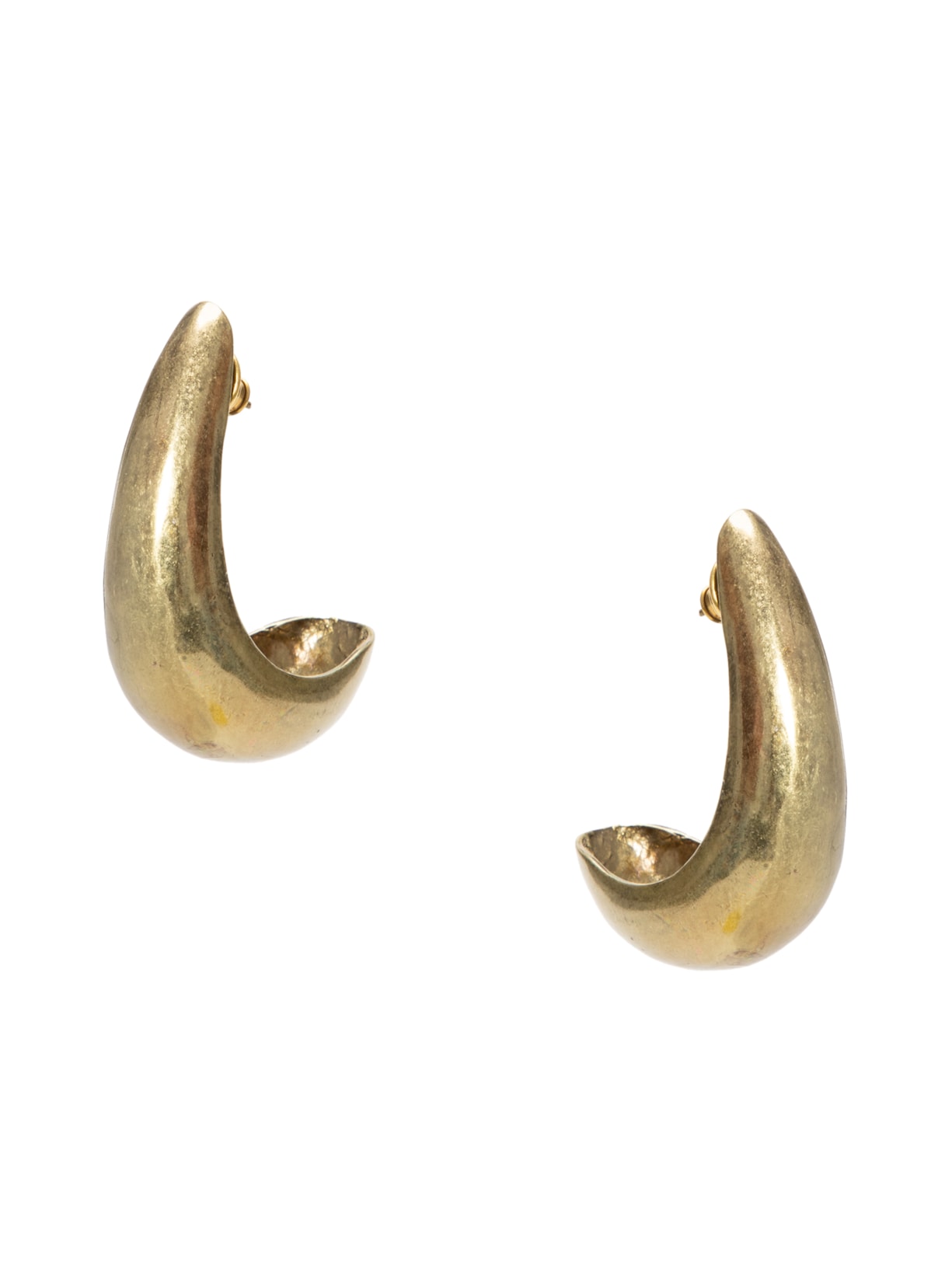 Brinco Feminino Argola Arch Latão - Dourado