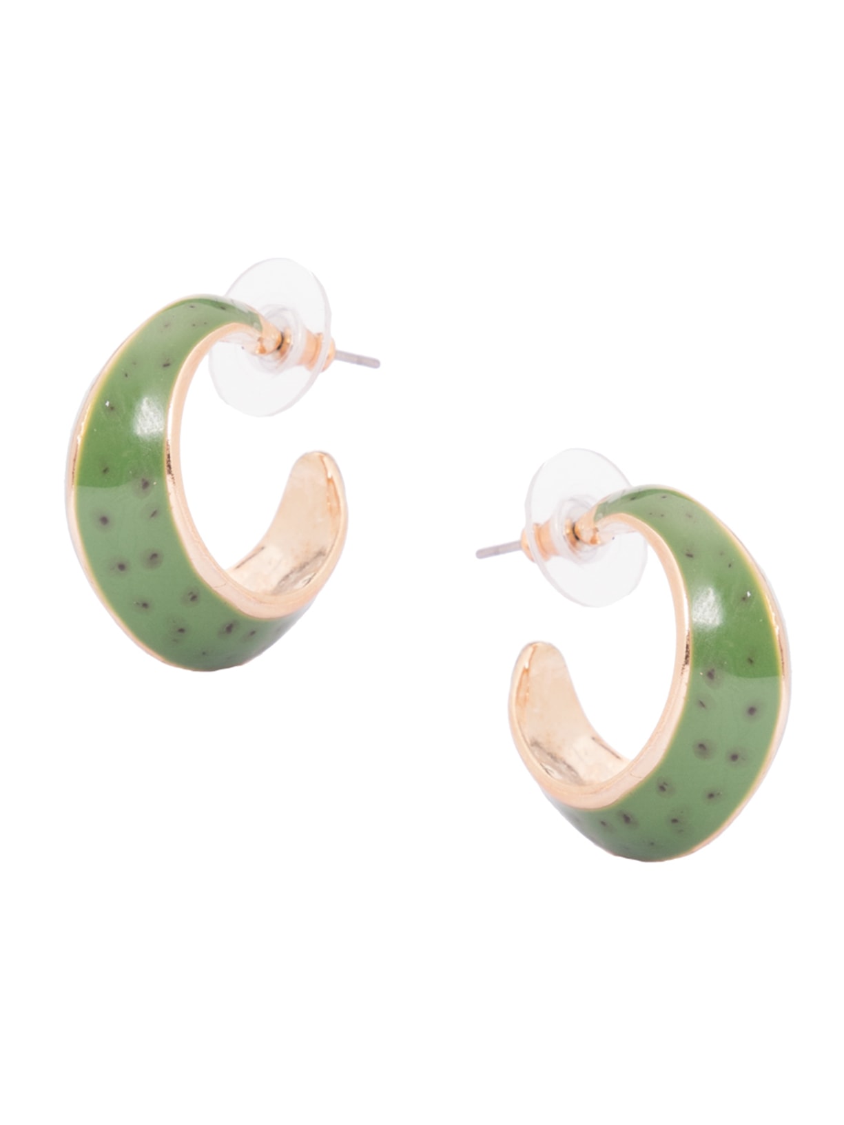 Brinco Feminino Argola Básica Deauville - Verde