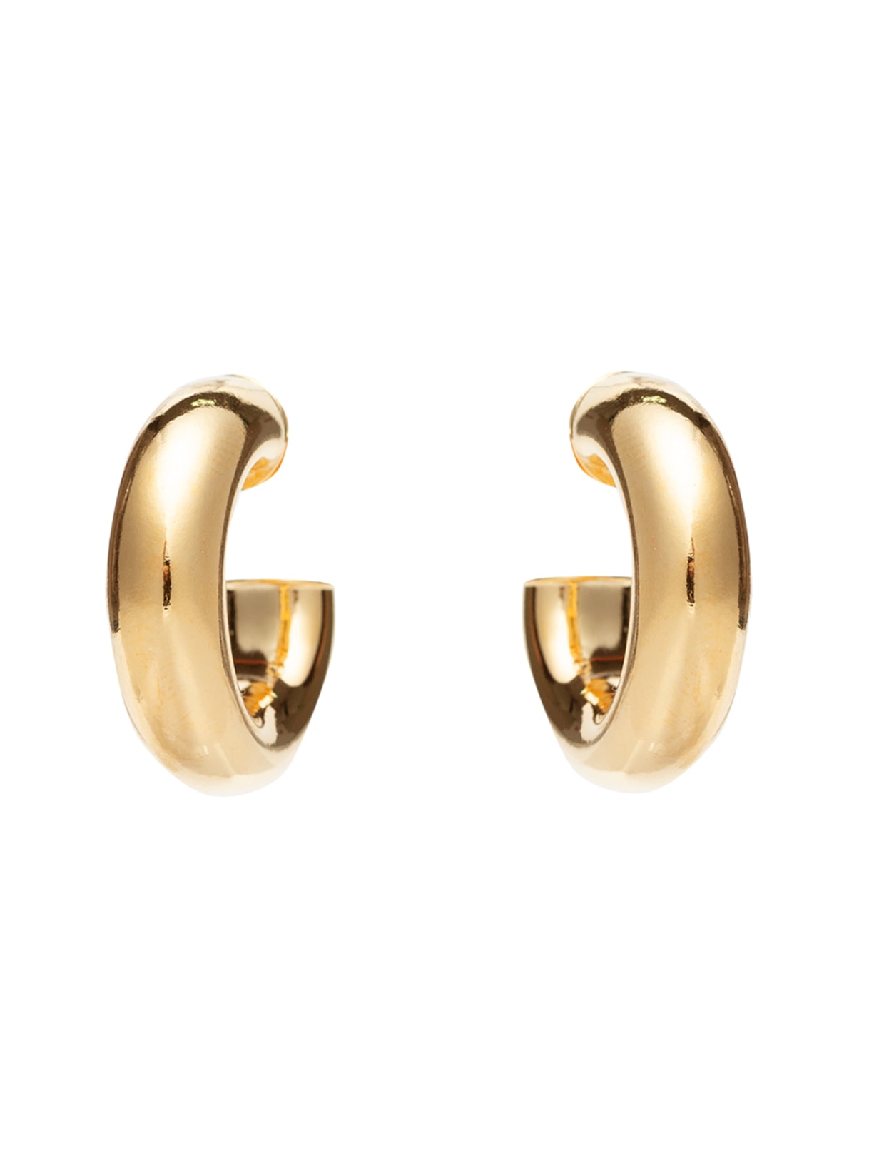 Brinco Feminino Argola Bold Médio Dourado Isa Bahia