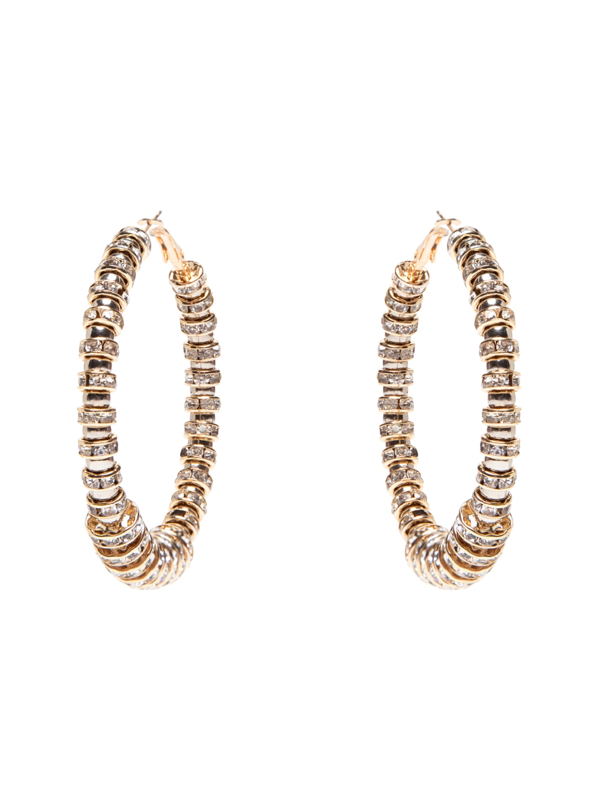 Brinco Feminino Argola Disco - Dourado