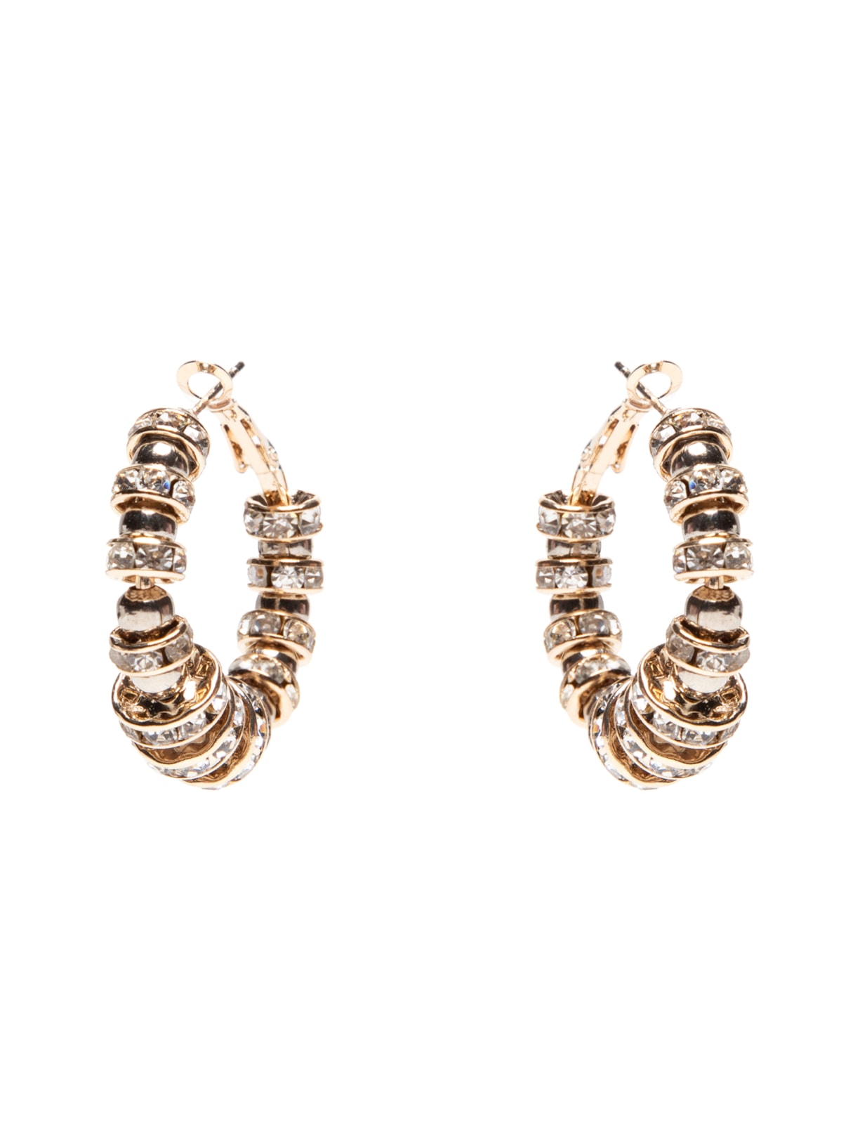 Brinco Feminino Argola Disco - Dourado