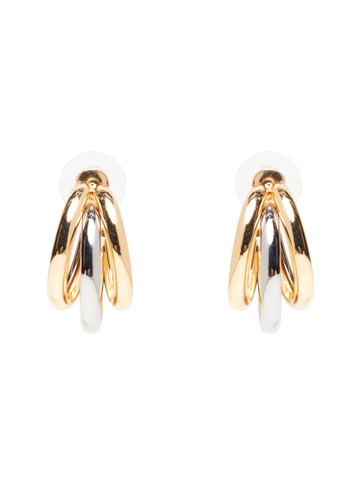 Brinco Feminino Argola Dois Banhos - Dourado