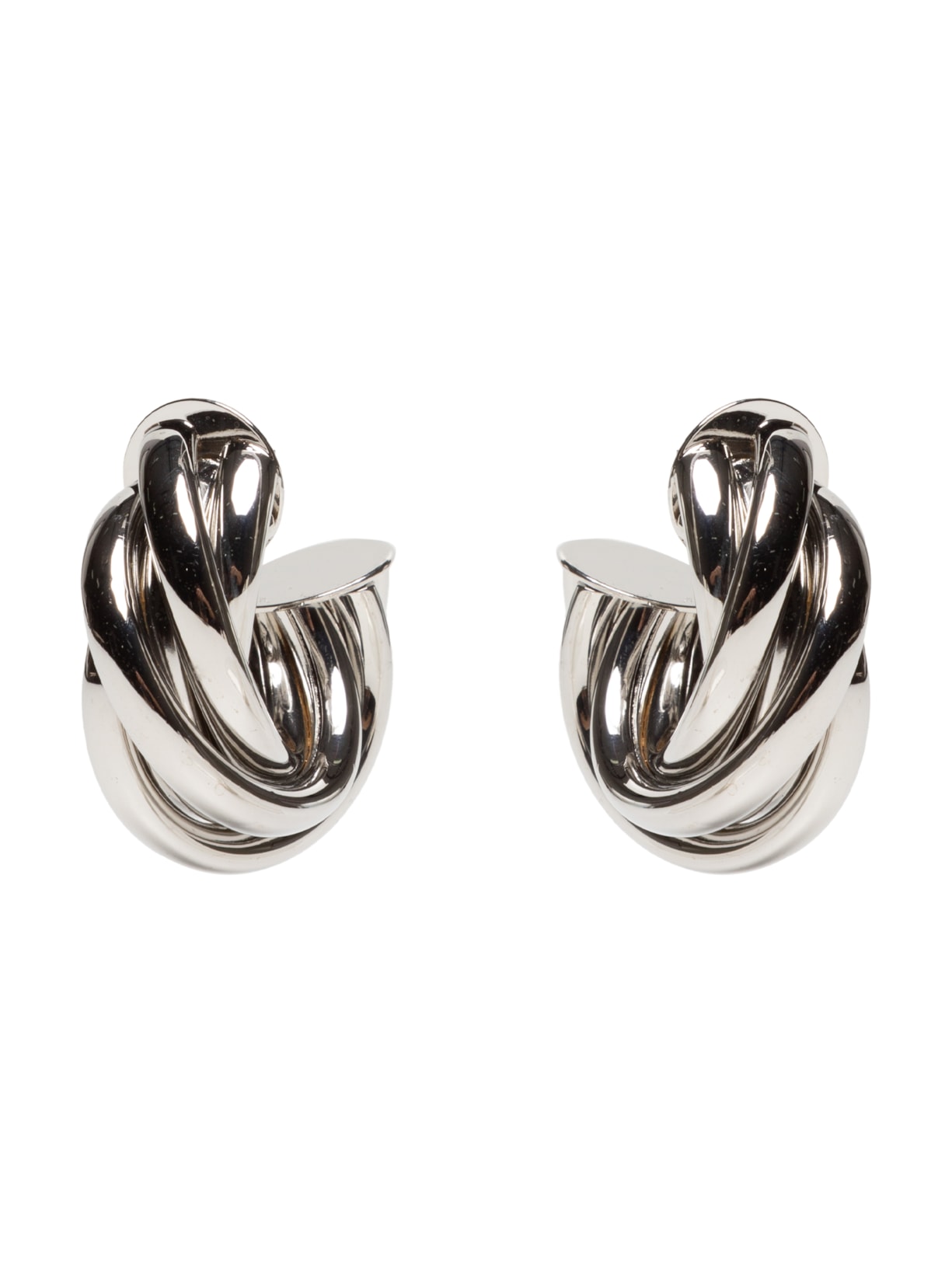 Brinco Feminino Argola Em Camadas - Prata