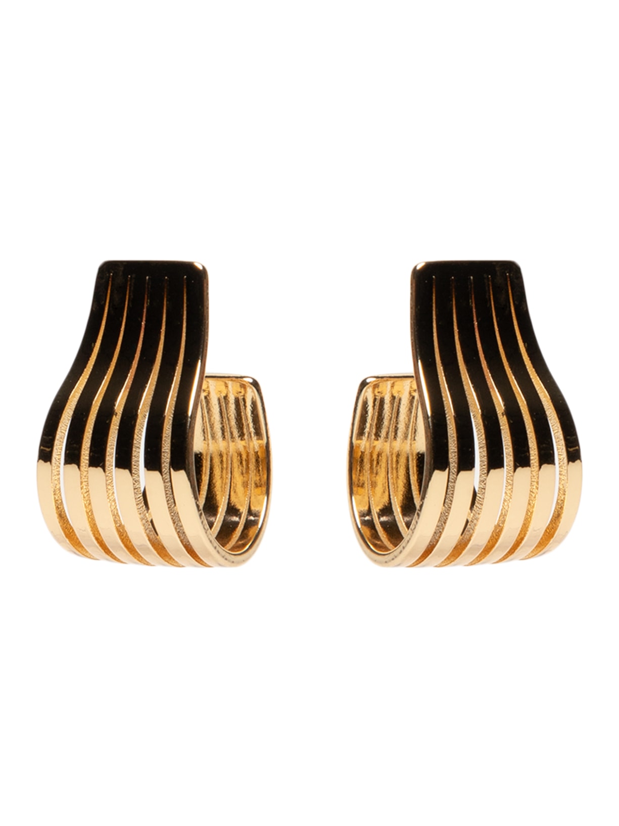 Brinco Feminino Argola em Metal - Dourado