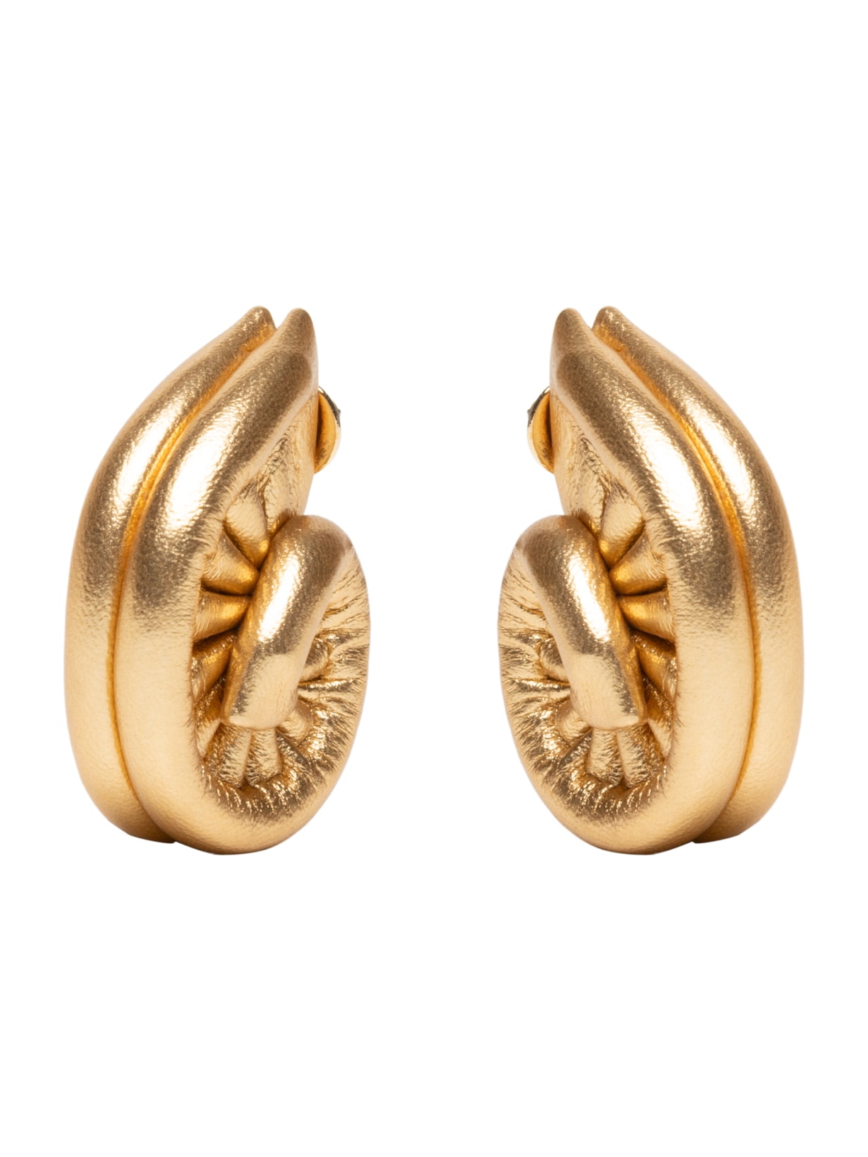 Brinco Feminino Argola Espiral P - Dourado