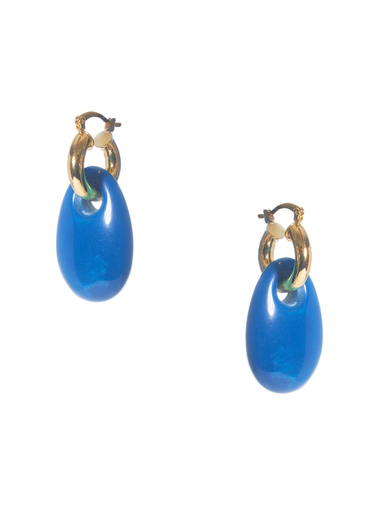 Brinco Feminino Argola Luxor Azul Lool