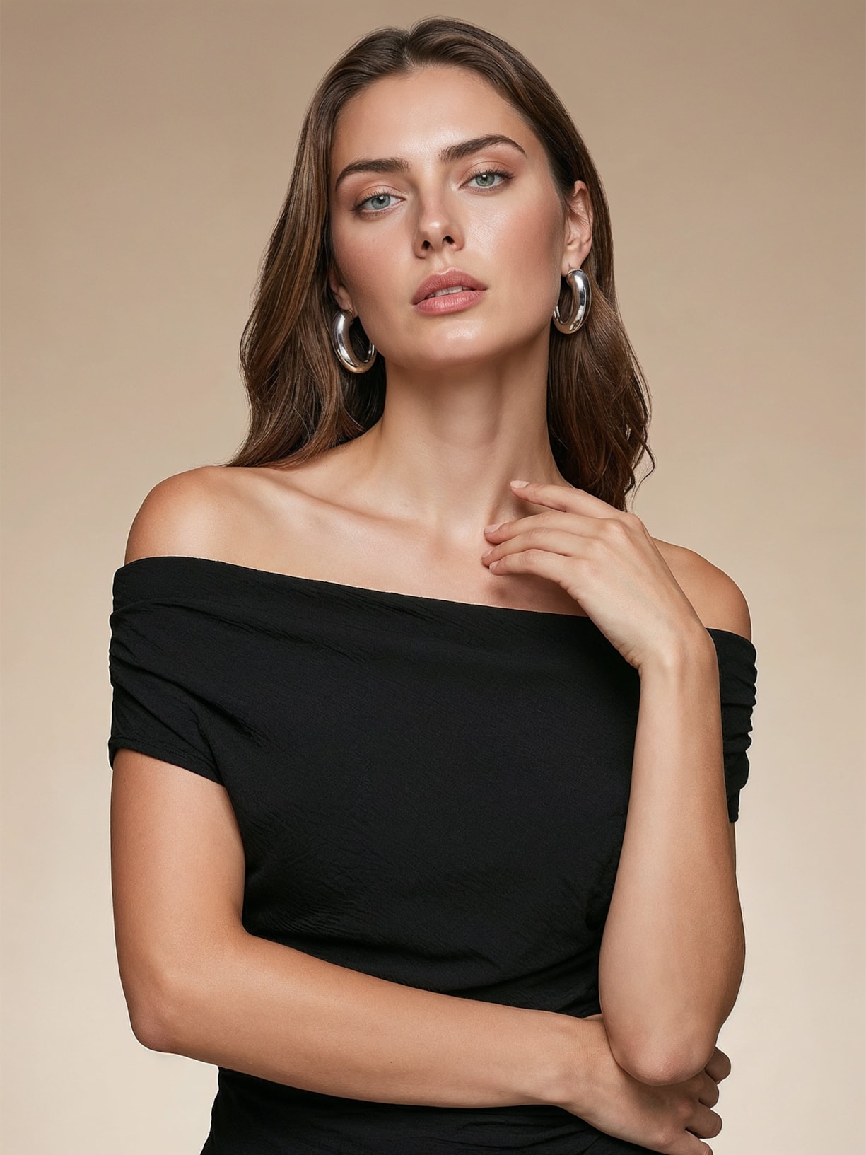 Brinco Feminino Argola Marina Prateado Erre