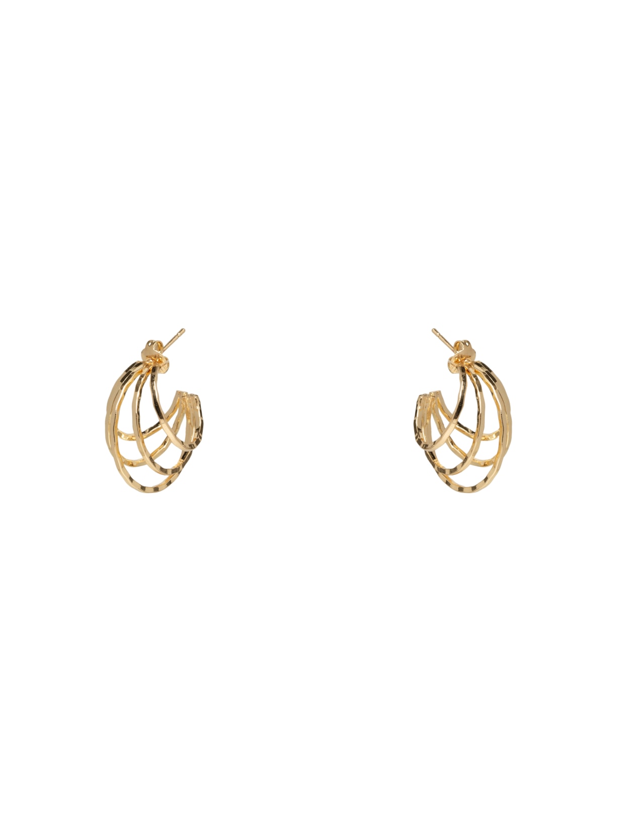Brinco Feminino Argola Média Dourado Basiq
