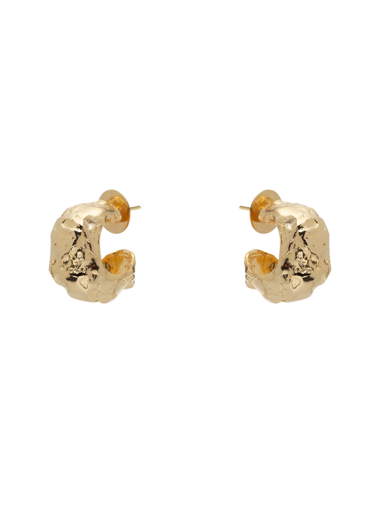 Brinco Feminino Argola Nut - Dourado