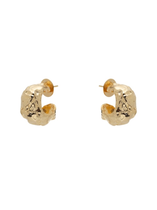 Brinco Feminino Argola Nut - Dourado