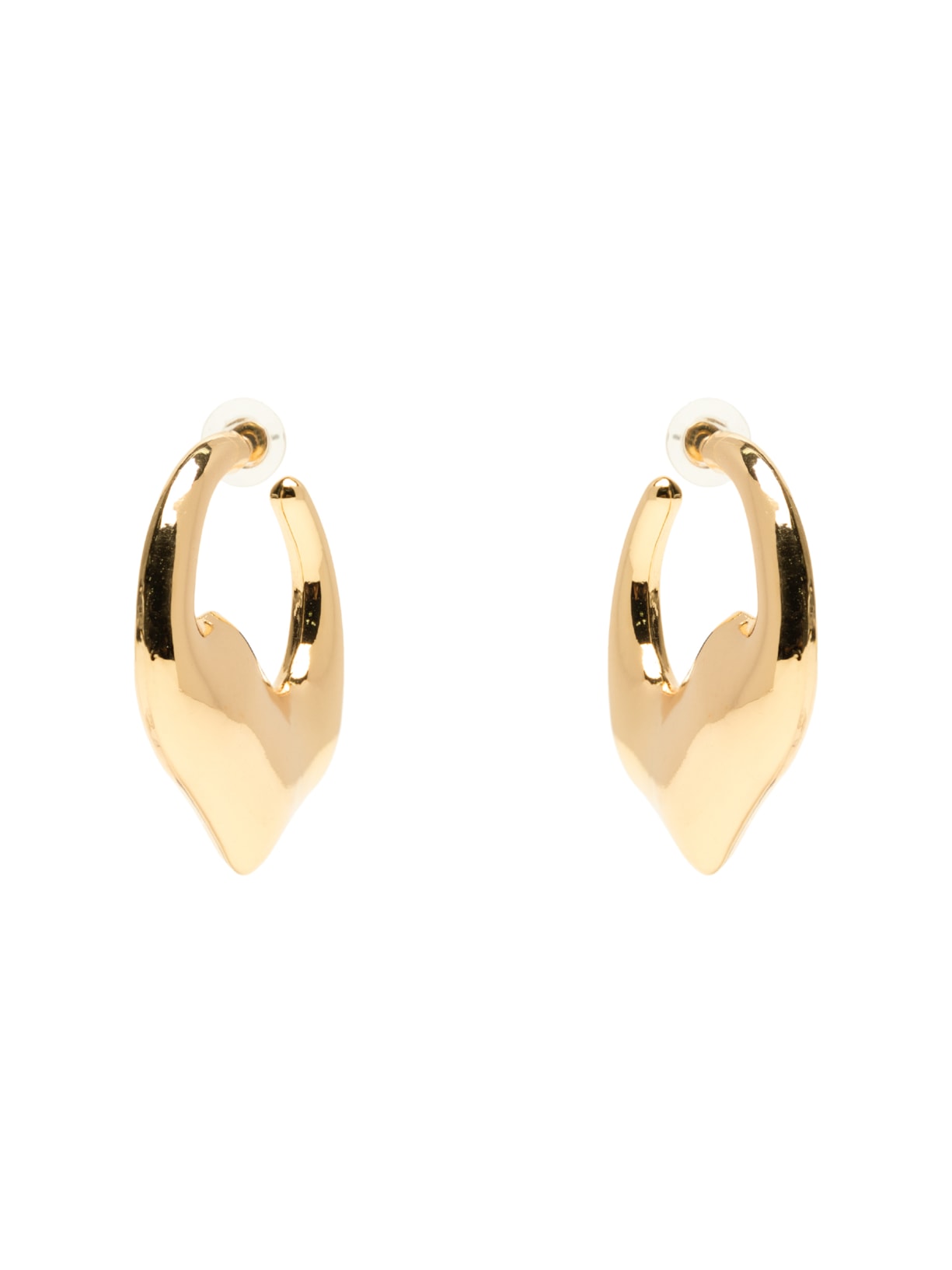 Brinco Feminino Argola Orgânica - Dourado
