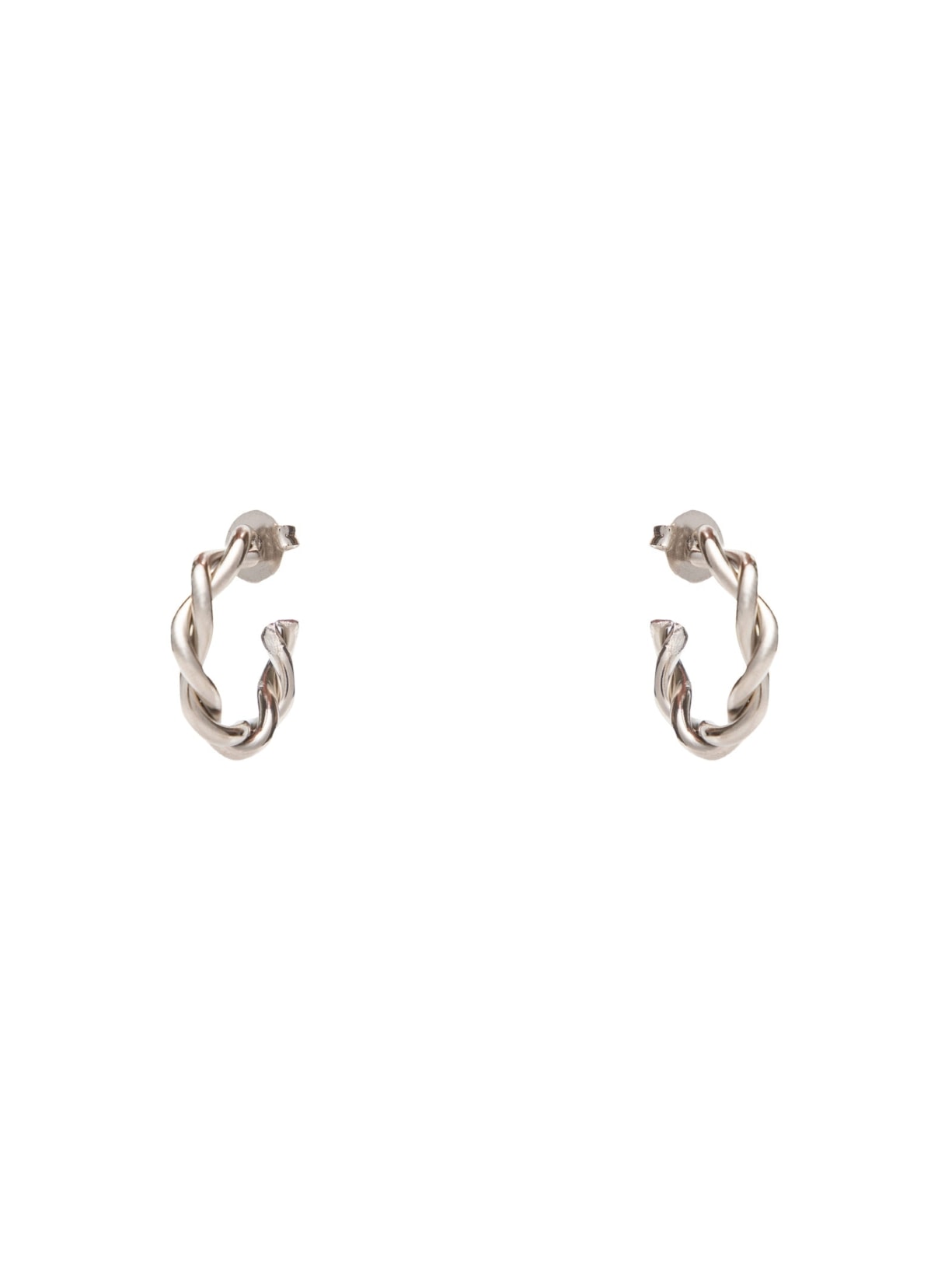 Brinco Feminino Argola Torcida - Prata