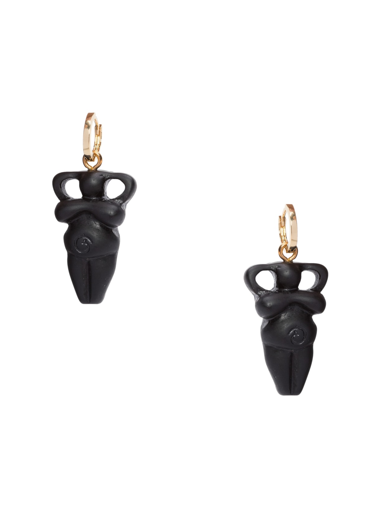 Brinco Feminino Argola Vênus - Preto