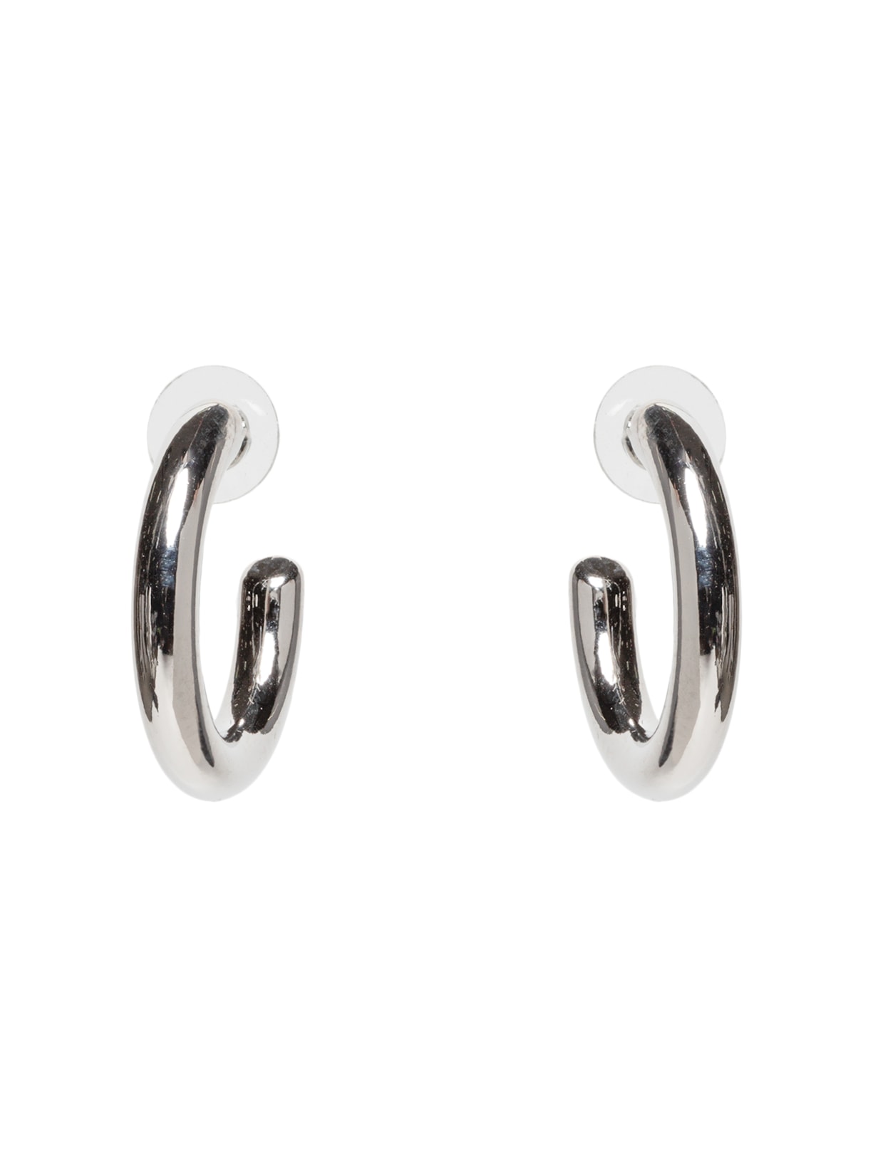 Brinco Feminino Argolas Finas - Prateado