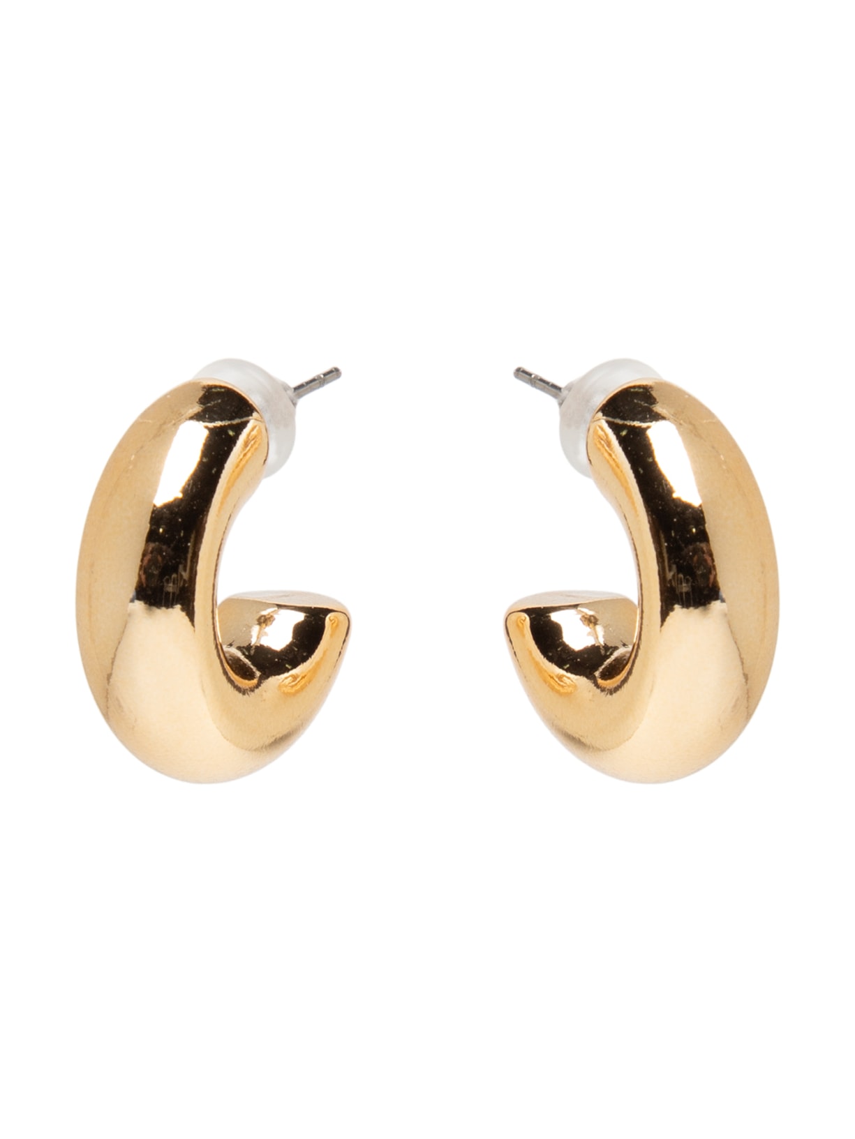 Brinco Feminino Argolinha Grossa Dourado Basiq