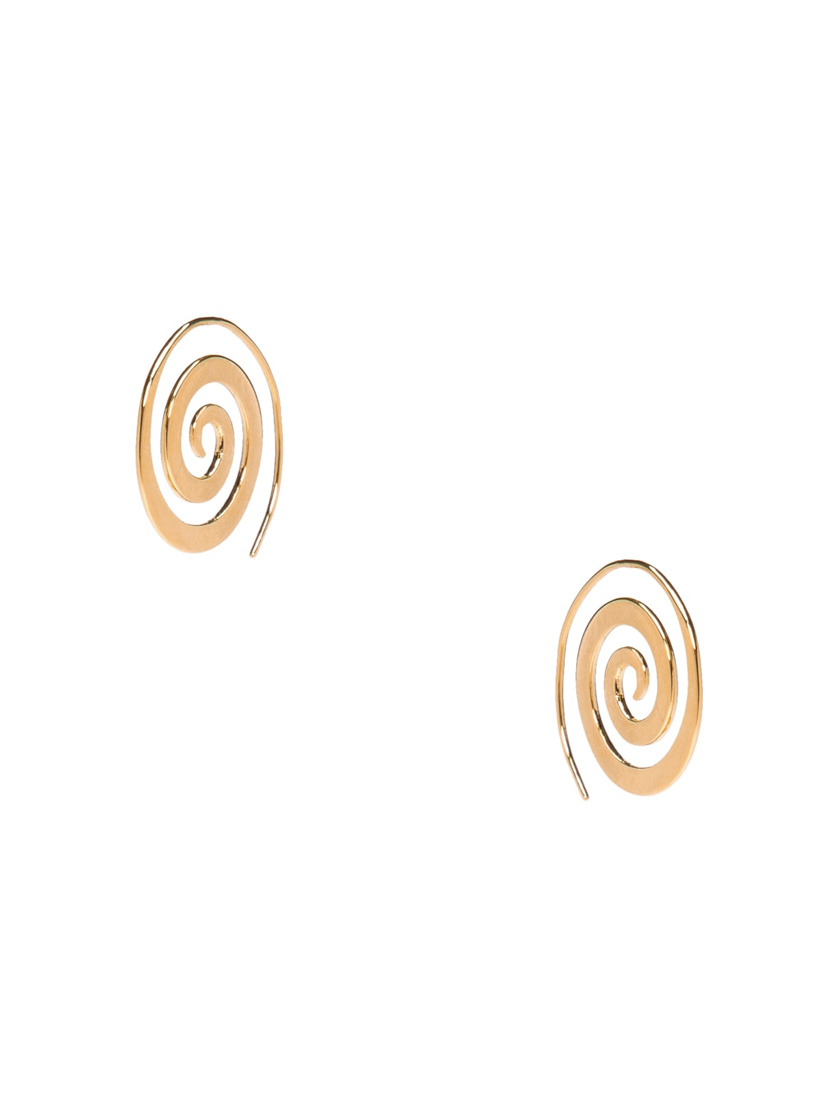 Brinco Feminino Aspiral Em Metal - Ouro