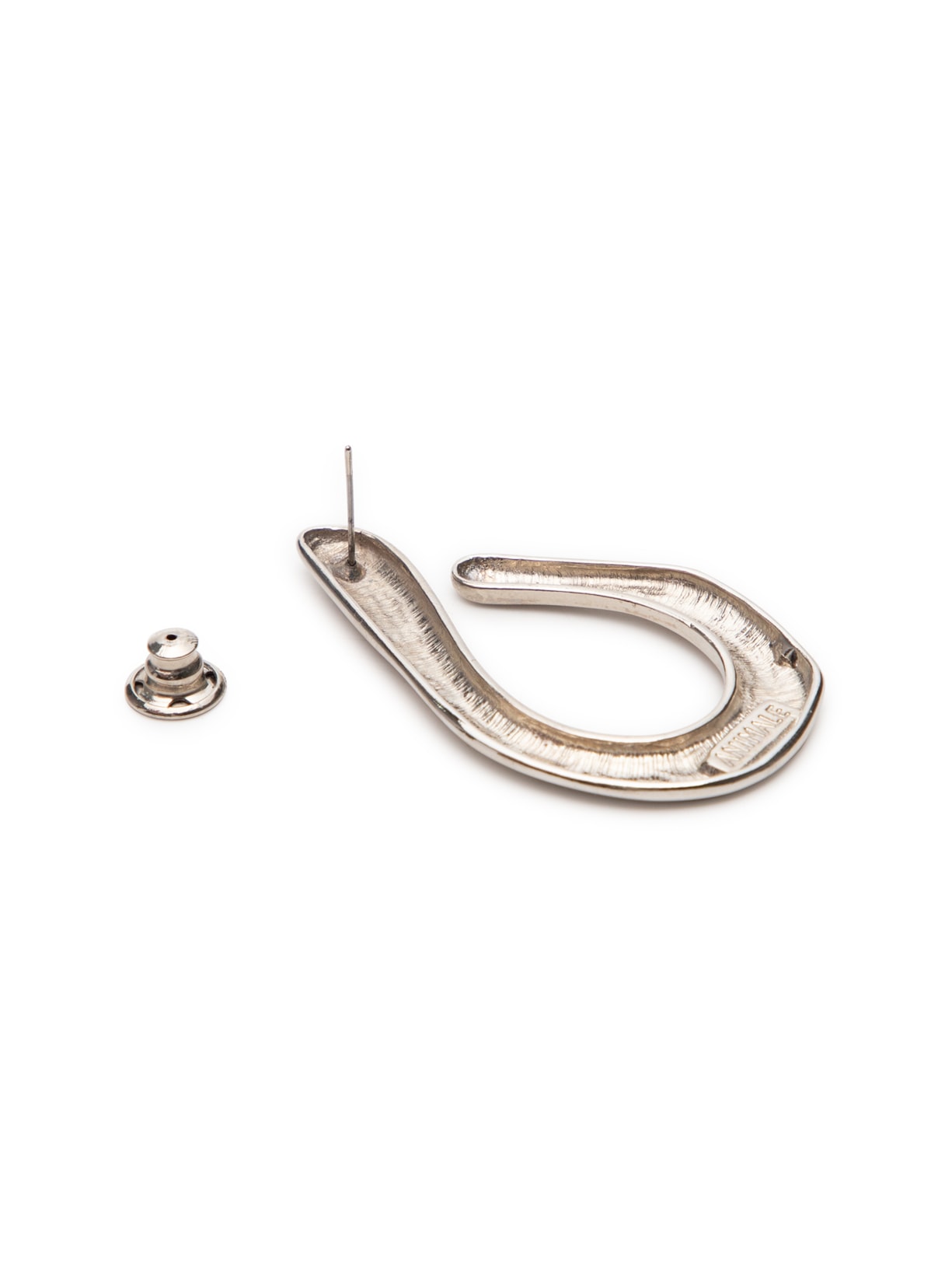 Brinco Feminino Assimétrico Níquel Prata Animale