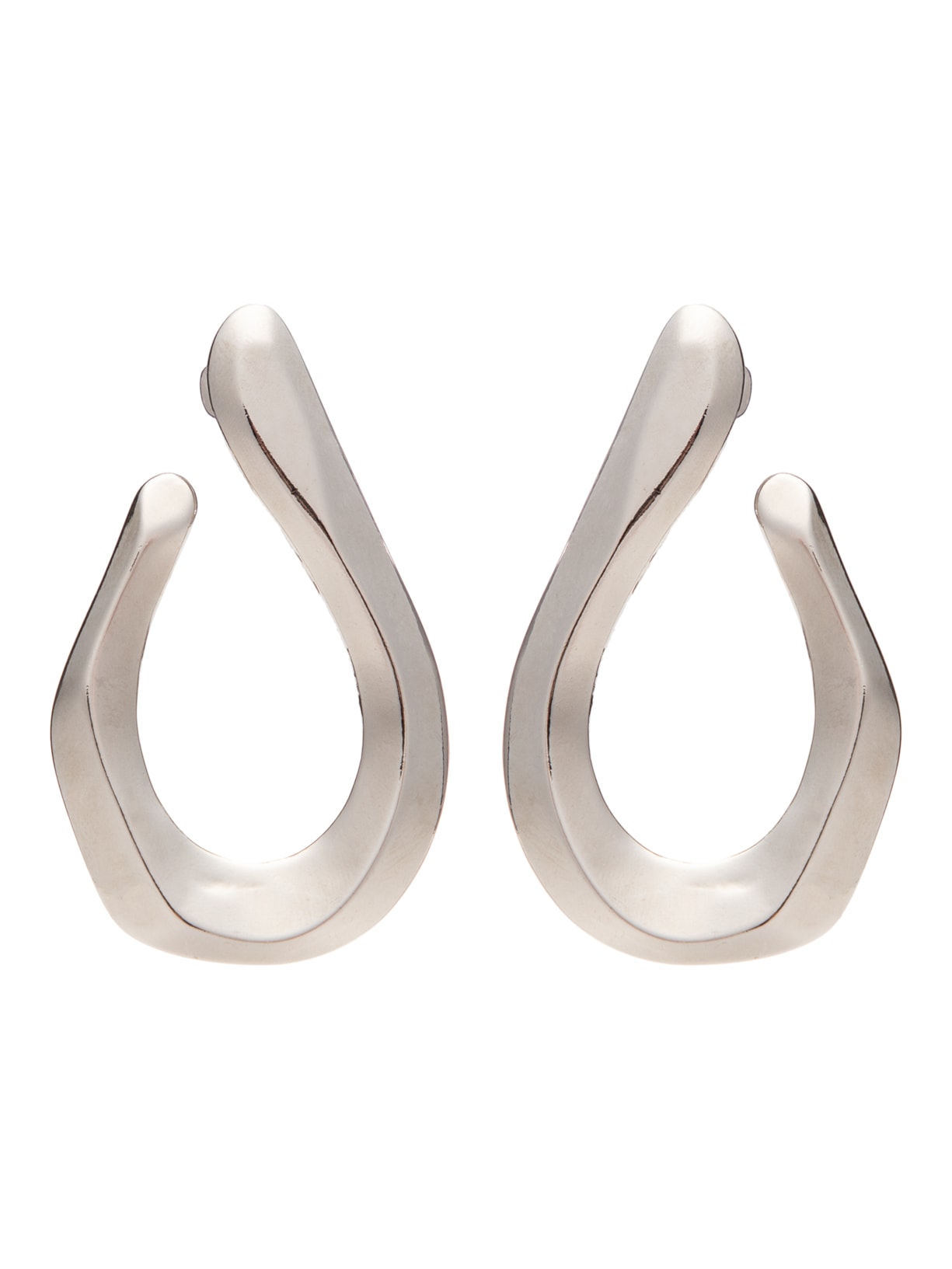 Brinco Feminino Assimétrico Níquel Prata Animale