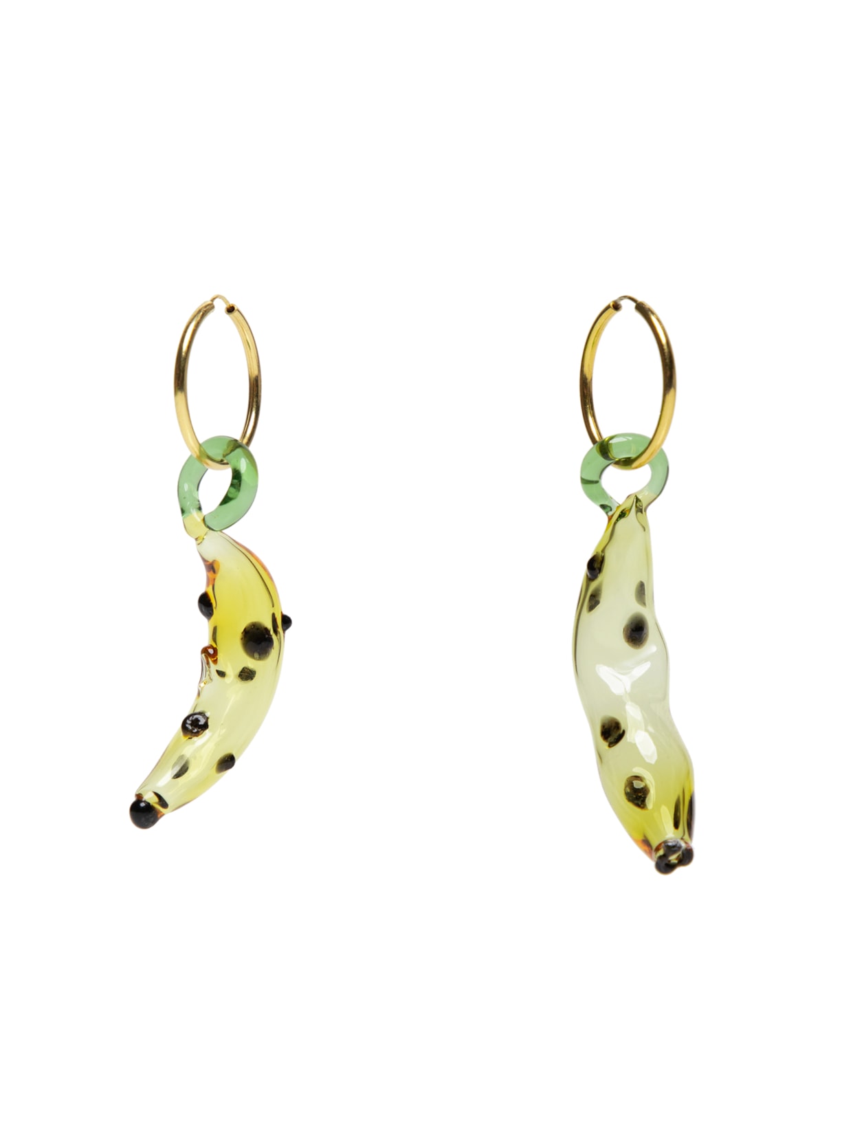 Brinco Feminino Bananinha - Amarelo