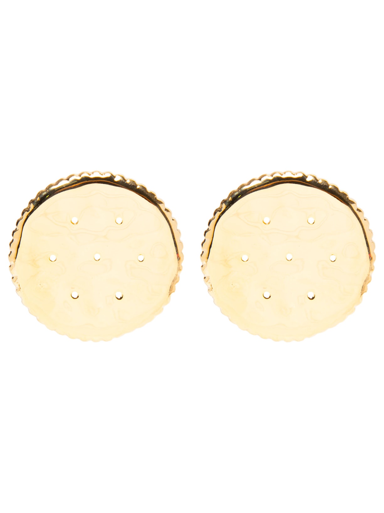 Brinco Feminino Bolacha - Dourado