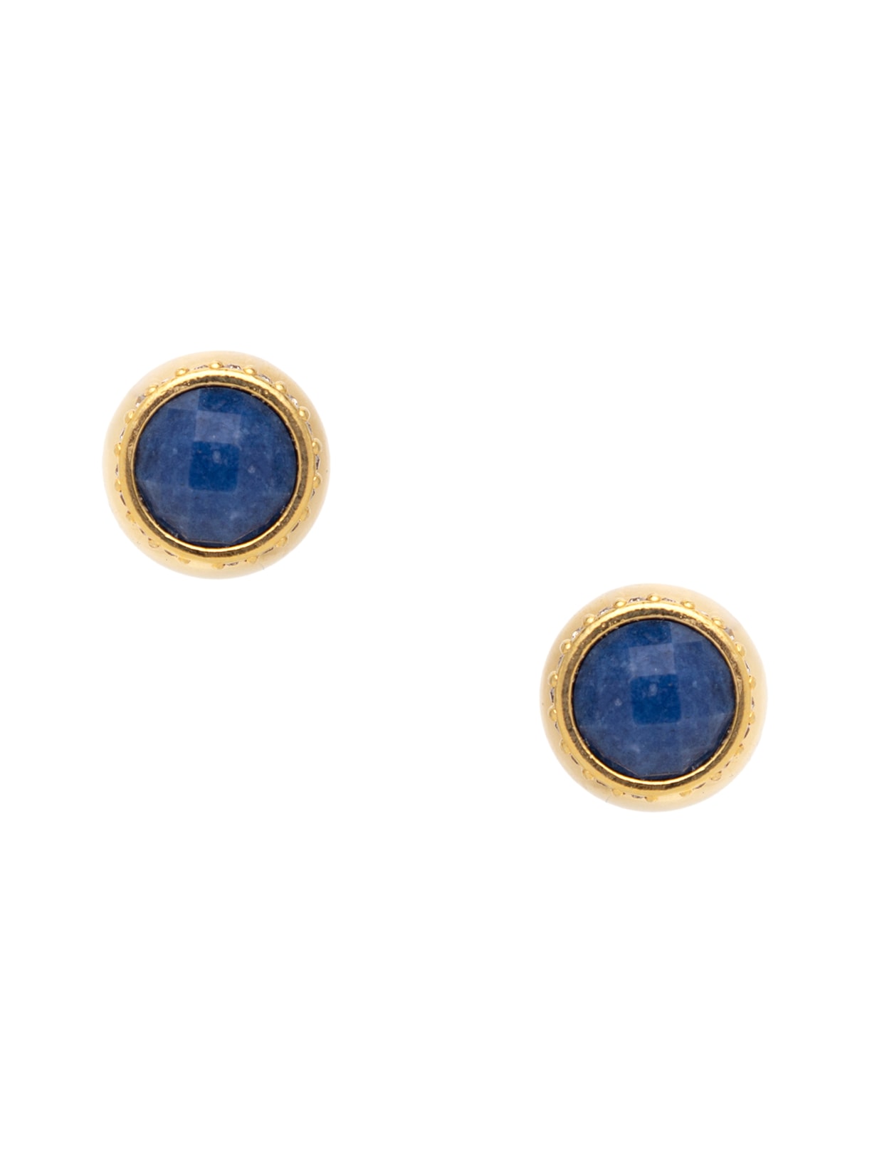 Brinco Feminino Botão Astro Removível Dourado Nádia Gimenes