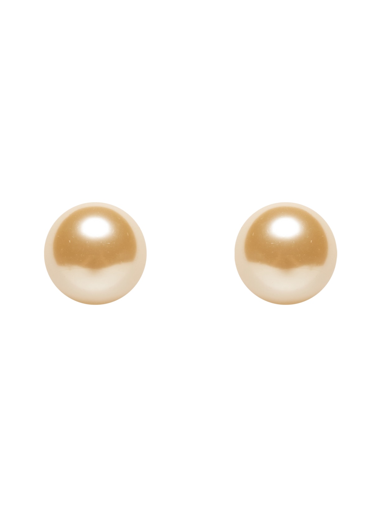 Brinco Feminino Botão Brillant 14 MM Dourado Nádia Gimenes