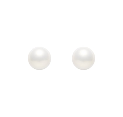 Brinco Feminino Botão Brillant Shell 14 MM - Dourado