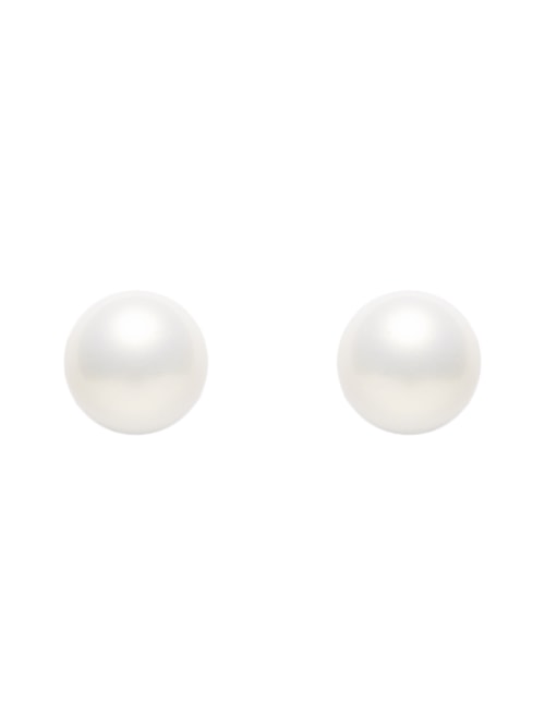Brinco Feminino Botão Brillant Shell 14MM - Dourado