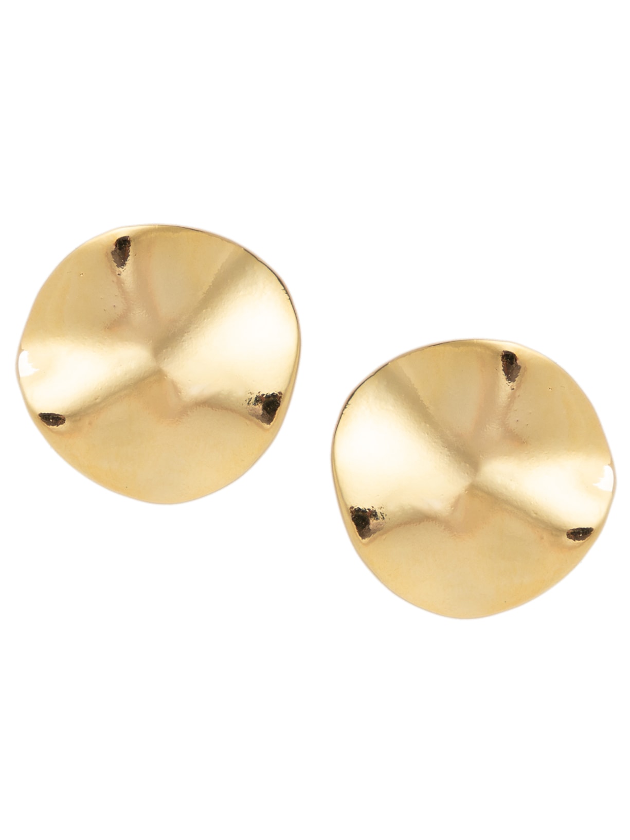 Brinco Feminino Botão Chamego - Dourado