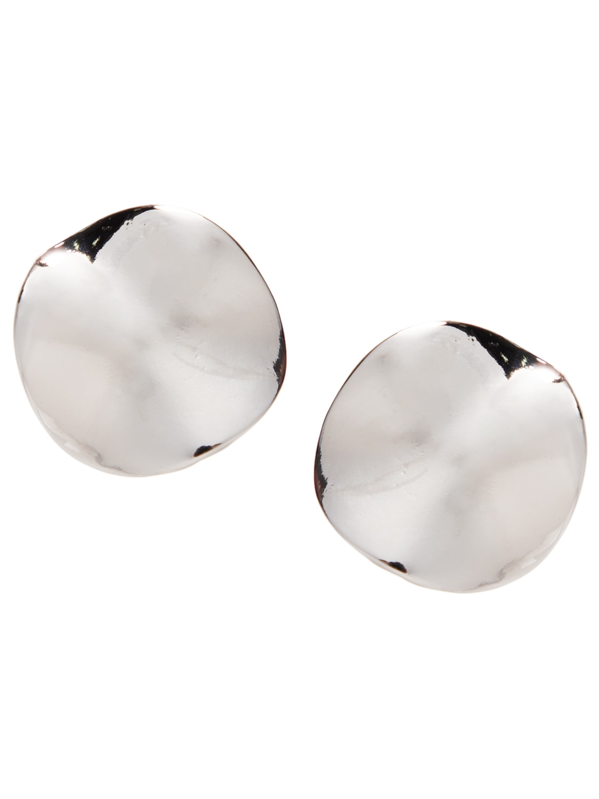 Brinco Feminino Botão Chamego Prata Nádia Gimenes