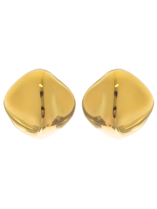 Brinco Feminino Botão Delírio - Dourado