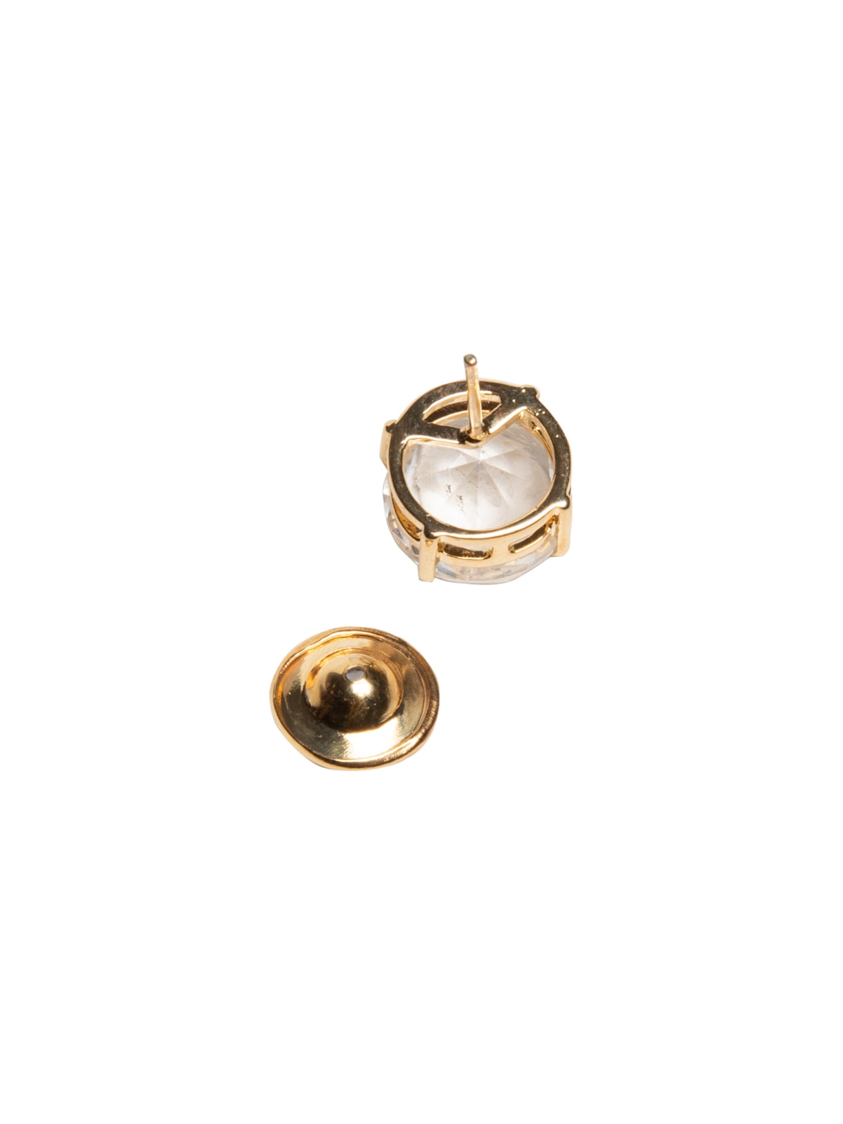Brinco Feminino Botão Galeria 12MM Dourado Nádia Gimenes