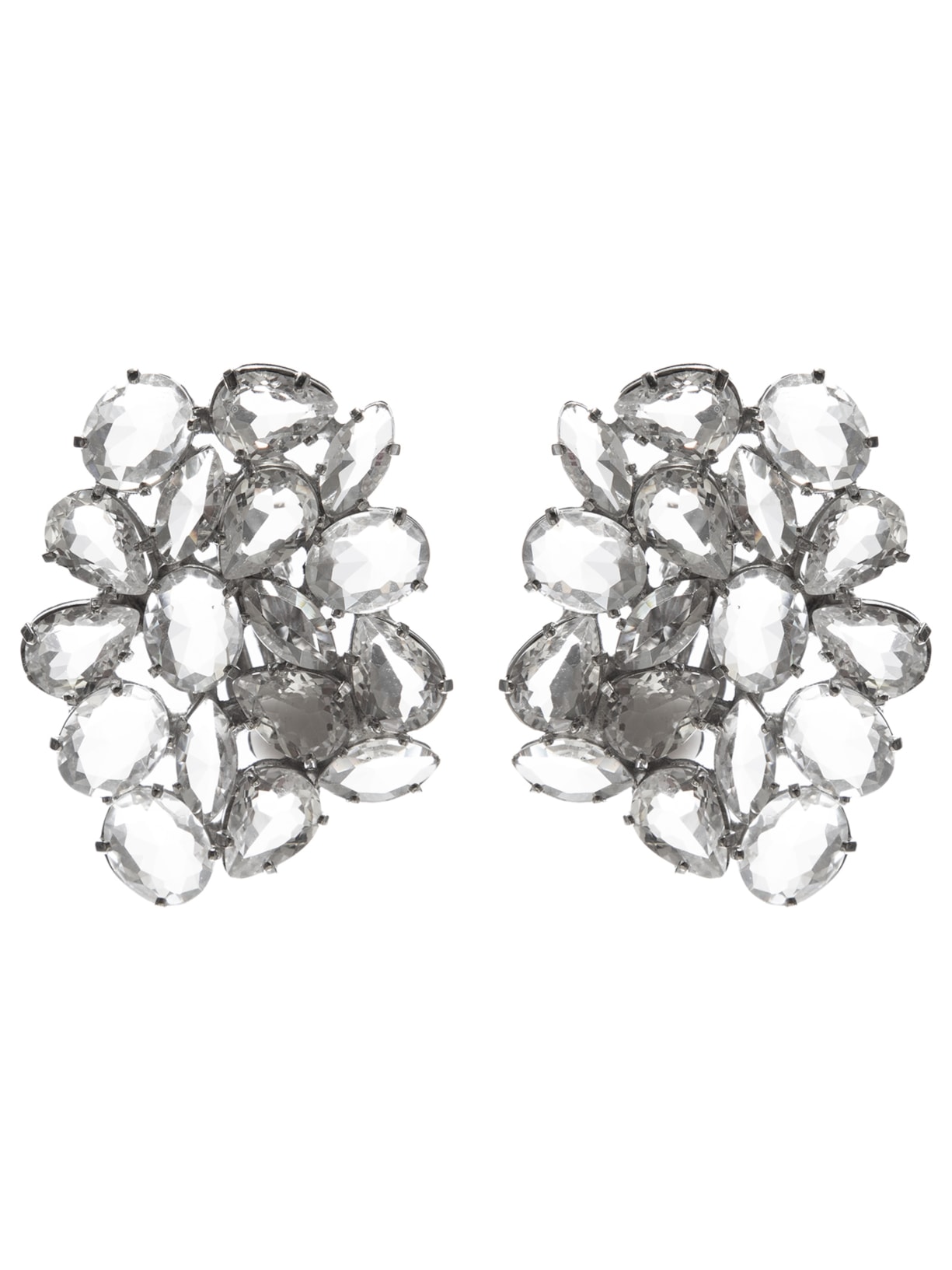 Brinco Feminino Botão Pressão Rainha - Prata