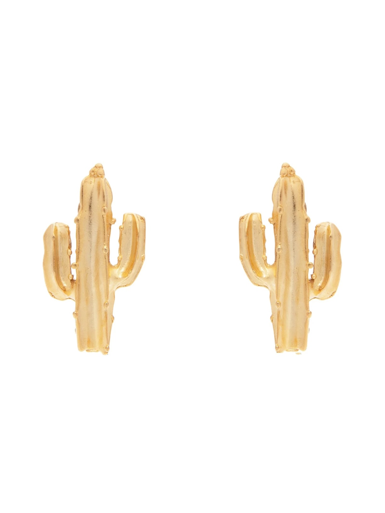 Brinco Feminino Cacto Dourado Ylla