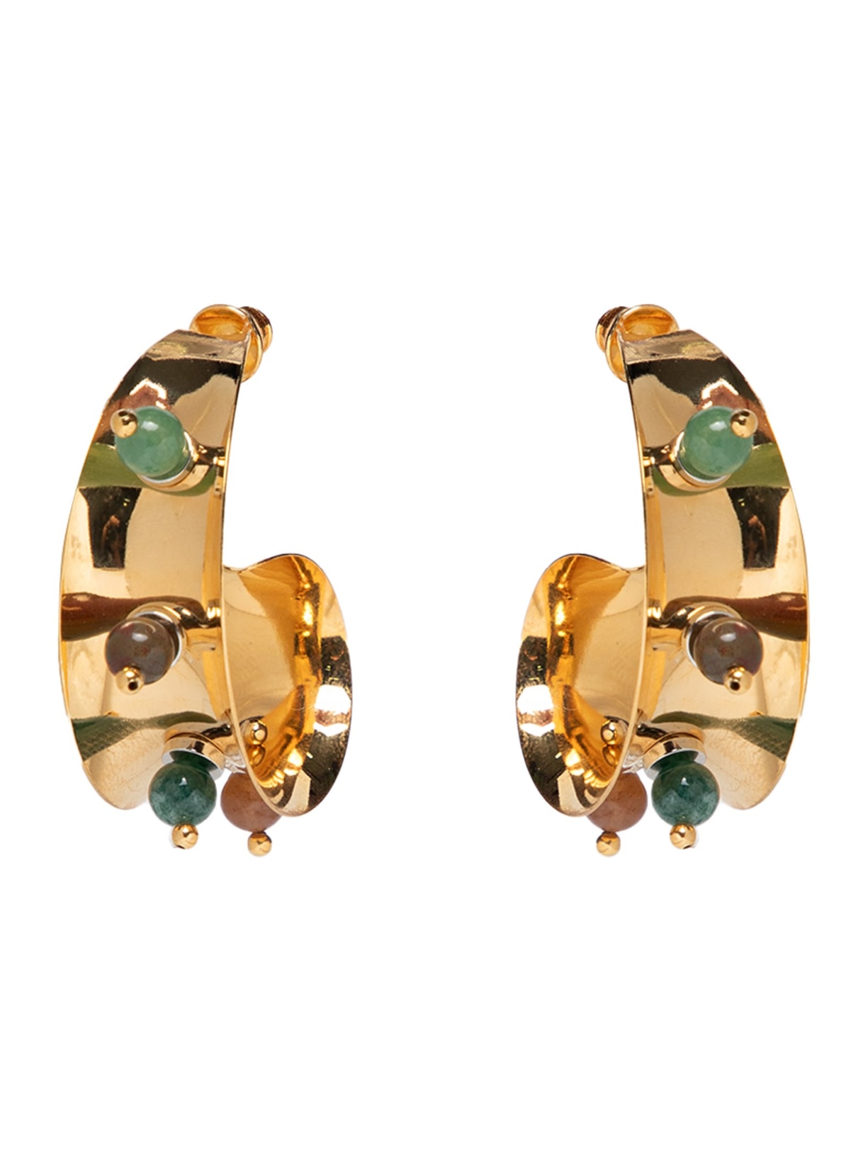 Brinco Feminino Caracol Agatha - Dourado