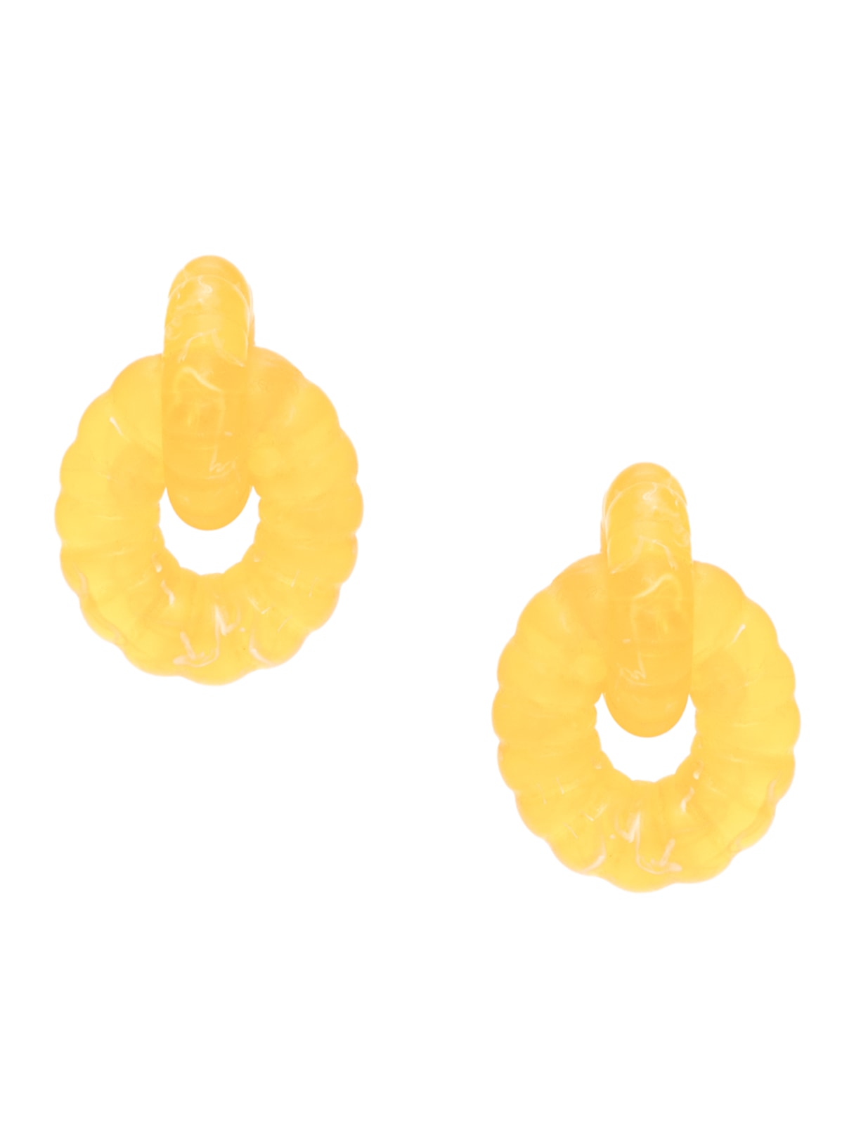 Brinco Feminino Chain Amarelo Lool