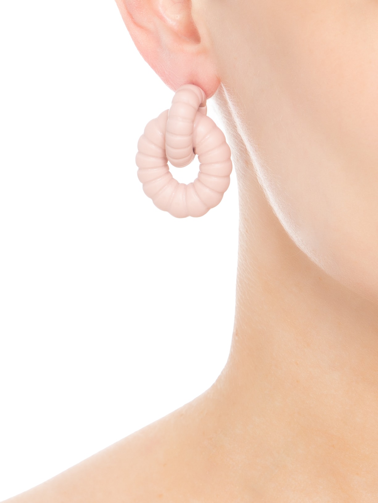 Brinco Feminino Chain Rosa Lool + Lele Saddi